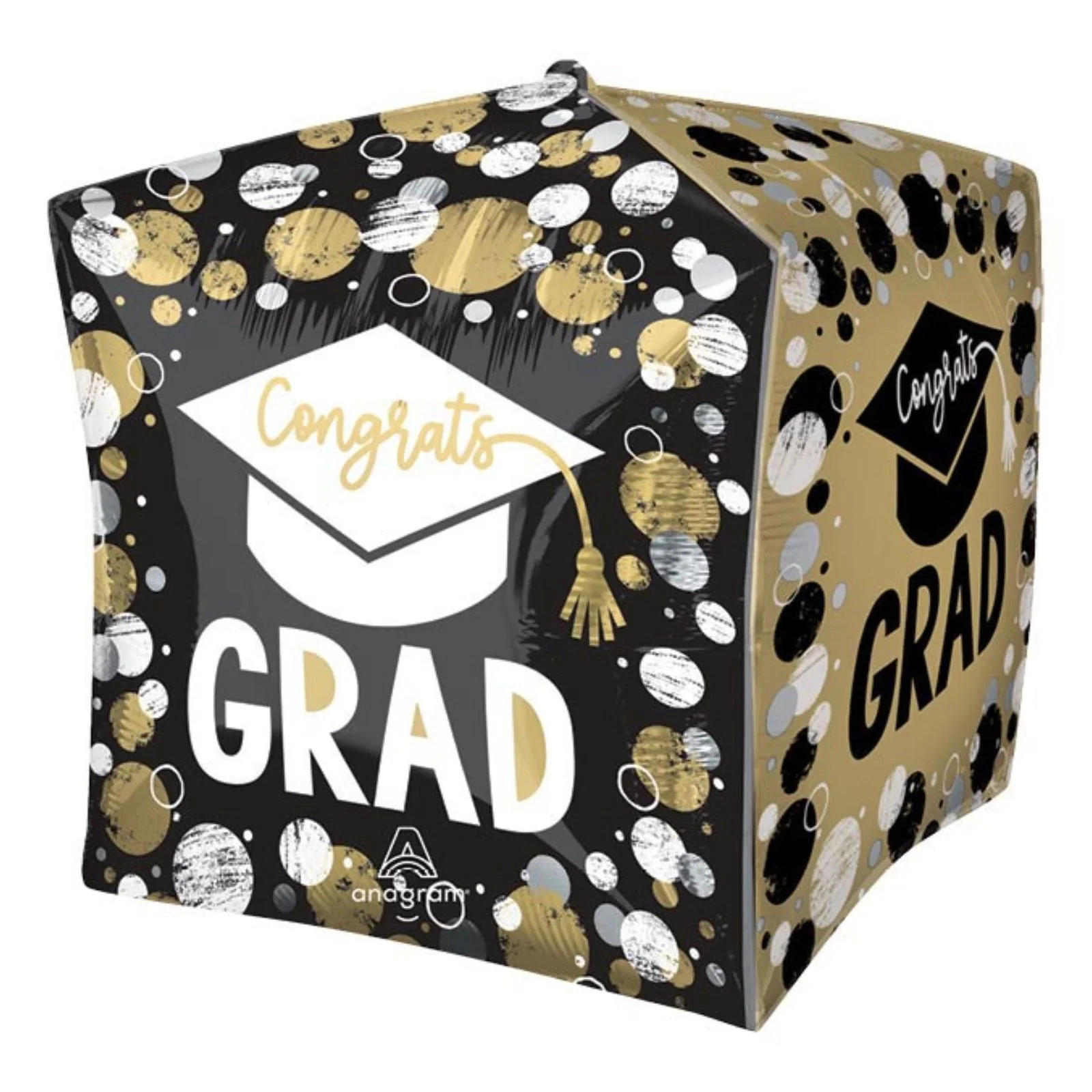 15" Cubez Congrats Grad Foil Balloon