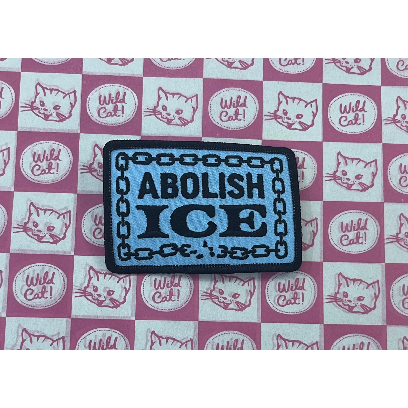 Abolish I.C.E. Iron-On Patch