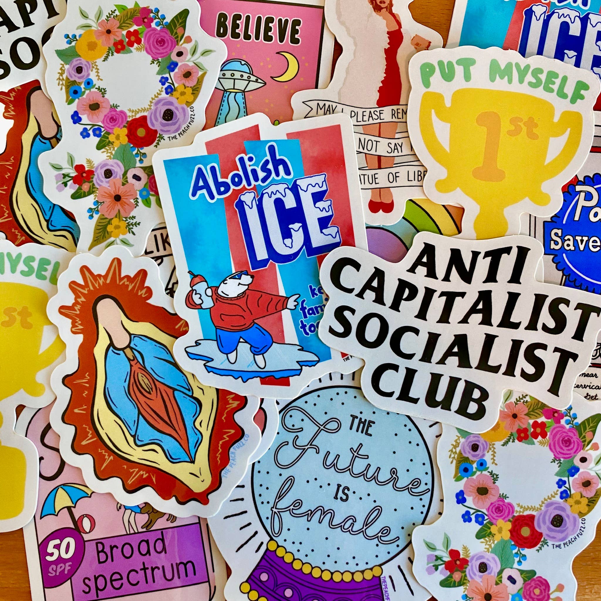 Abolish Ice Sticker - Image 4
