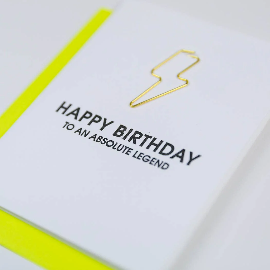 To an Absolute Legend Birthday Card - Image 5