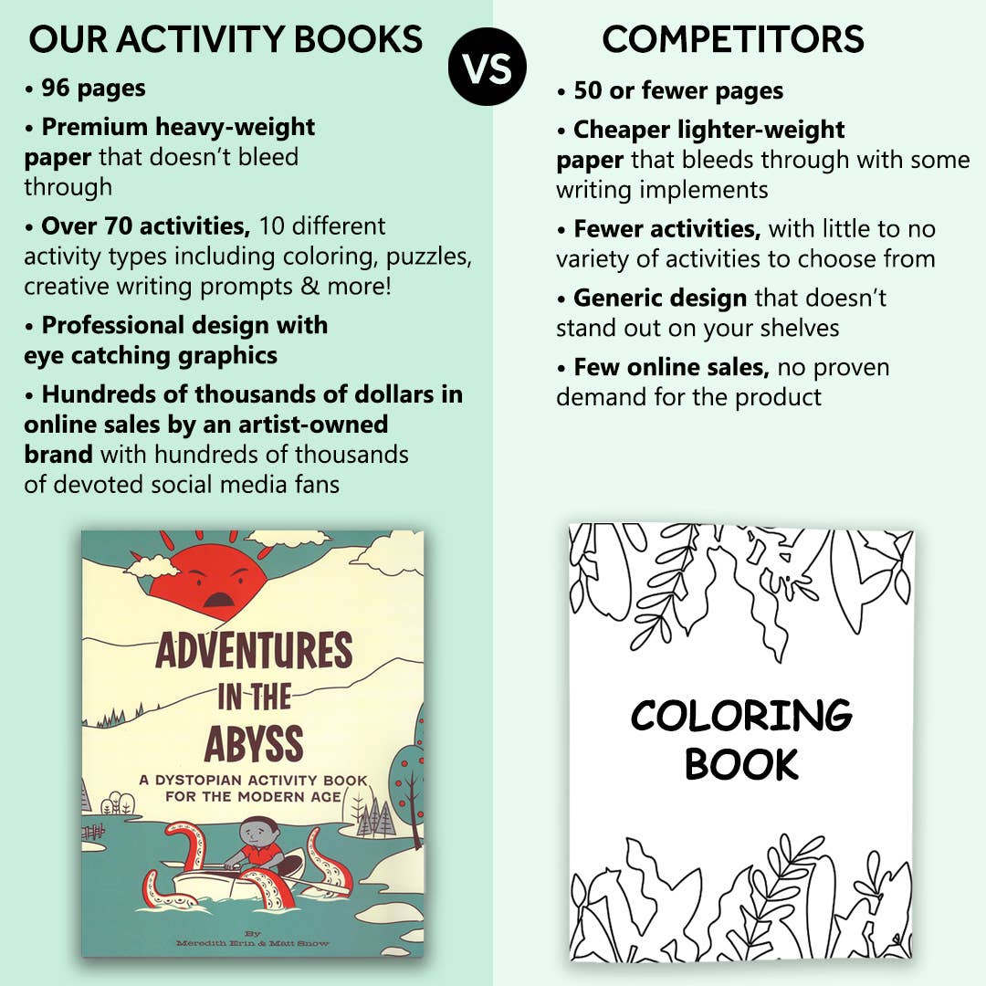 Adventures in the Abyss Activity Book - Image 2