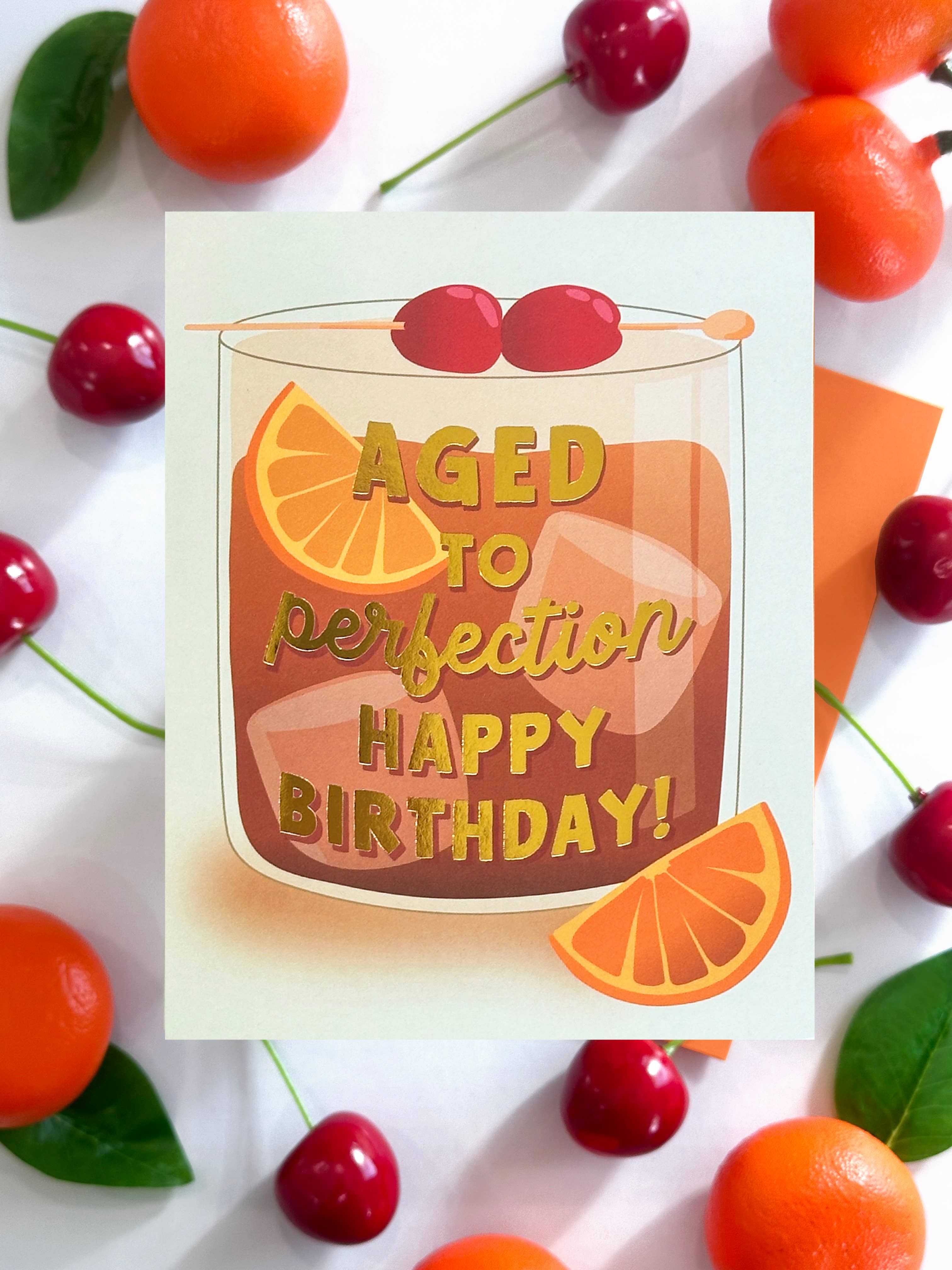 The Social Type Birthday Card Aged to Perfection - Image 2