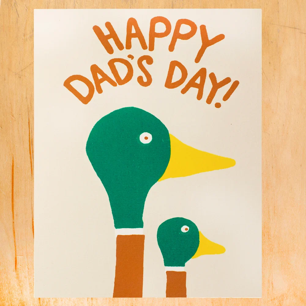 Alphabet Studios Father's Day Card -  Dad's Day Duck