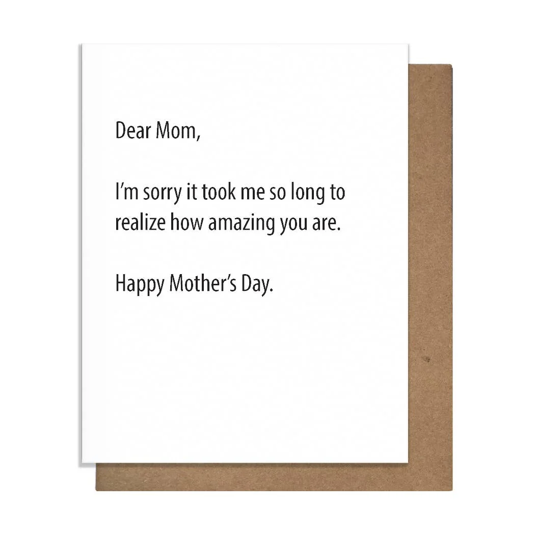 Amazing Mom - Mother's Day Card