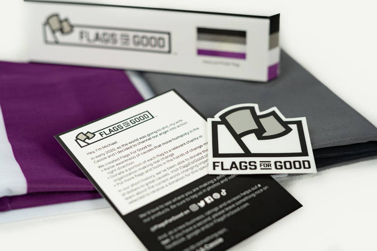 Asexual (Ace) Pride Flag - Image 4