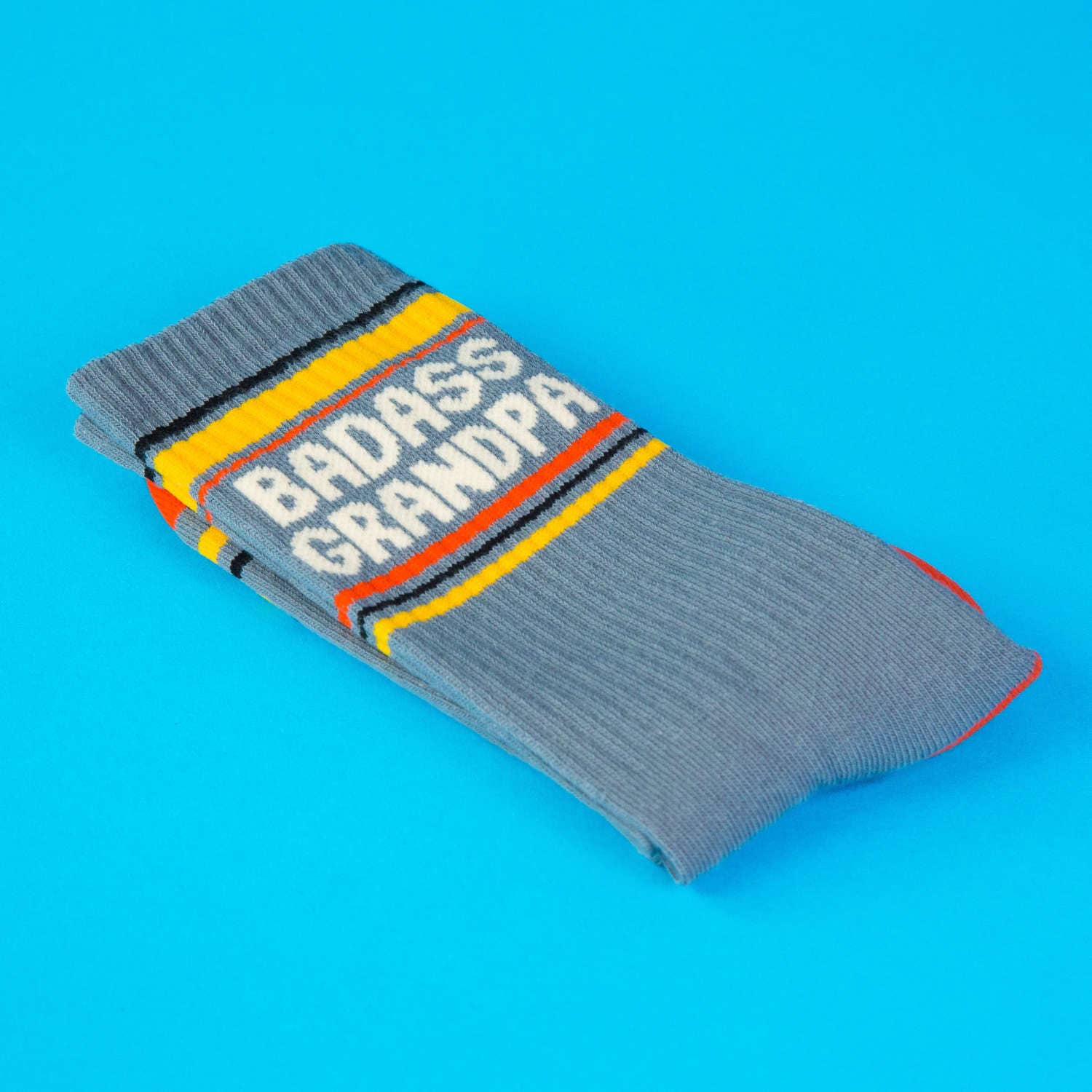 Gumball Poodle Gym Socks 'Badass Grandpa' - Image 6