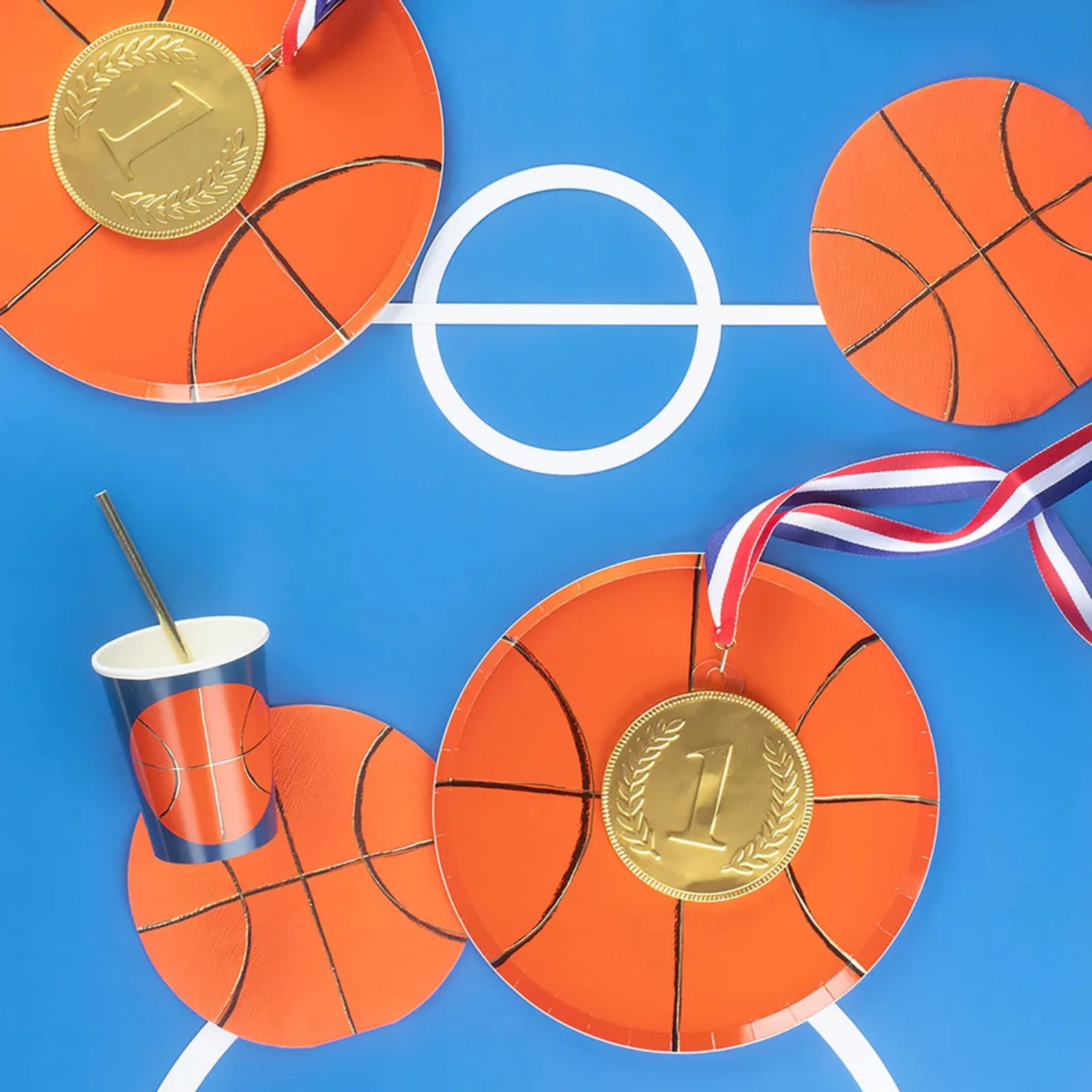 Meri Meri Basketball Napkin - Image 3