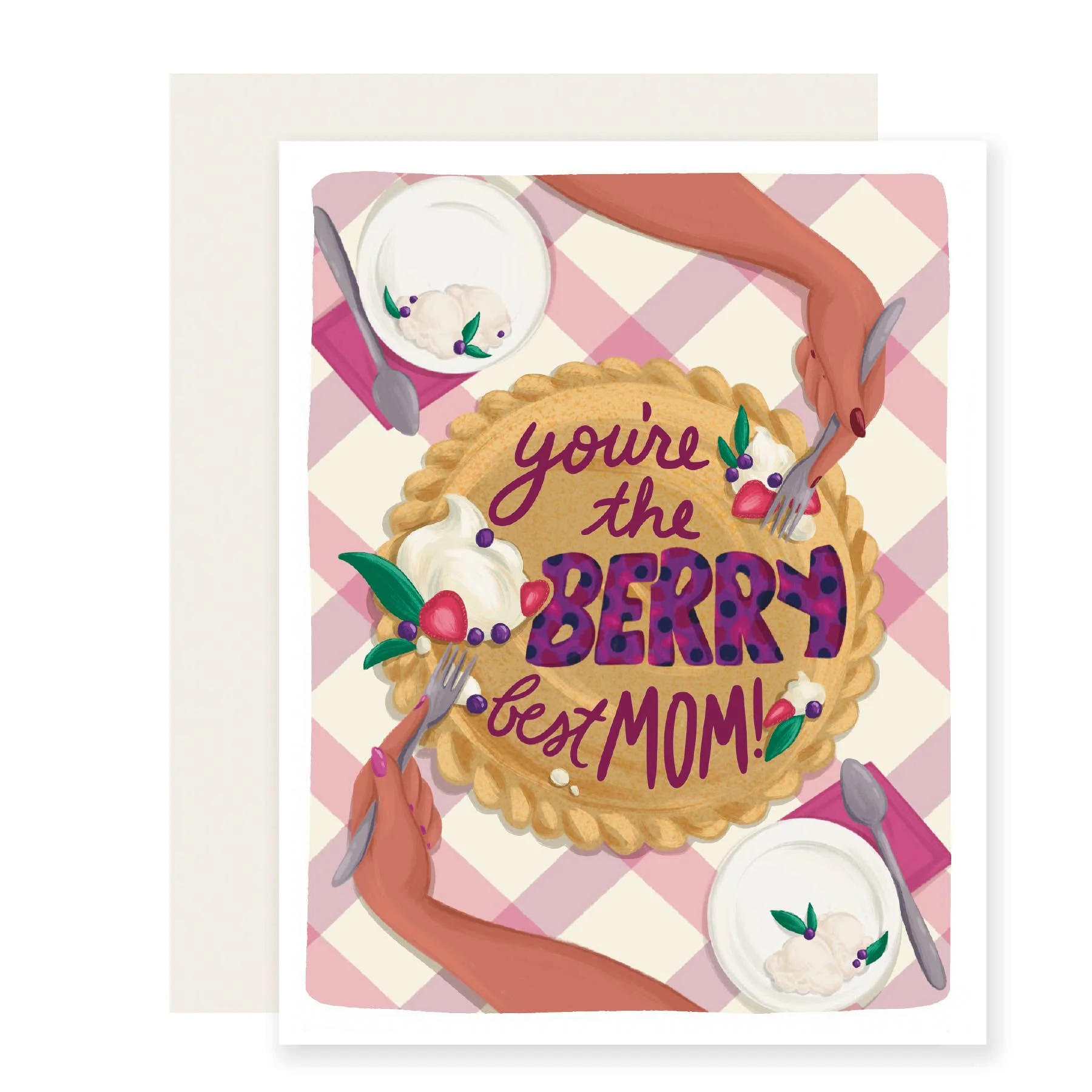 Berry Best Mom - Mother's Day Card