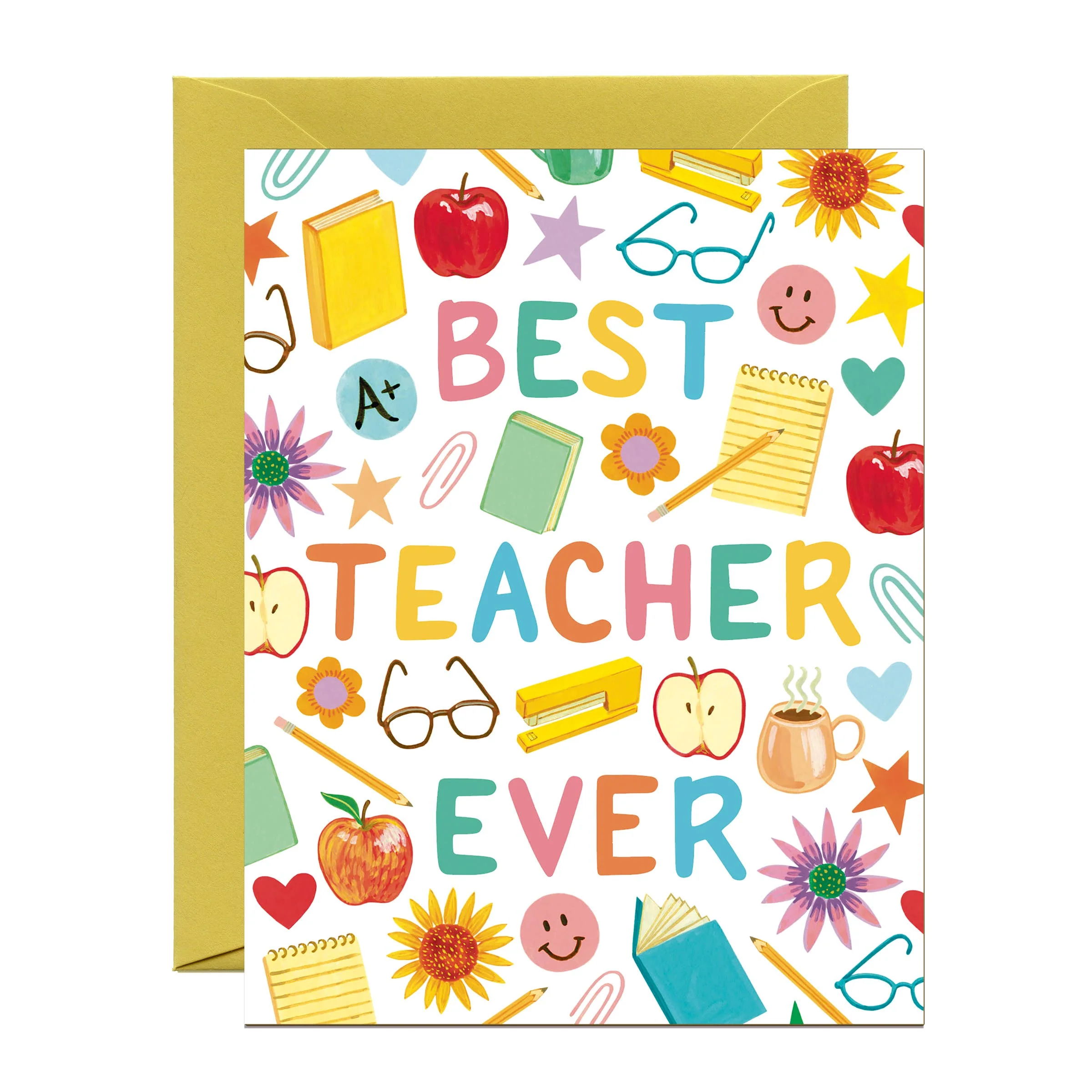 Best Teacher Ever Thank You Card