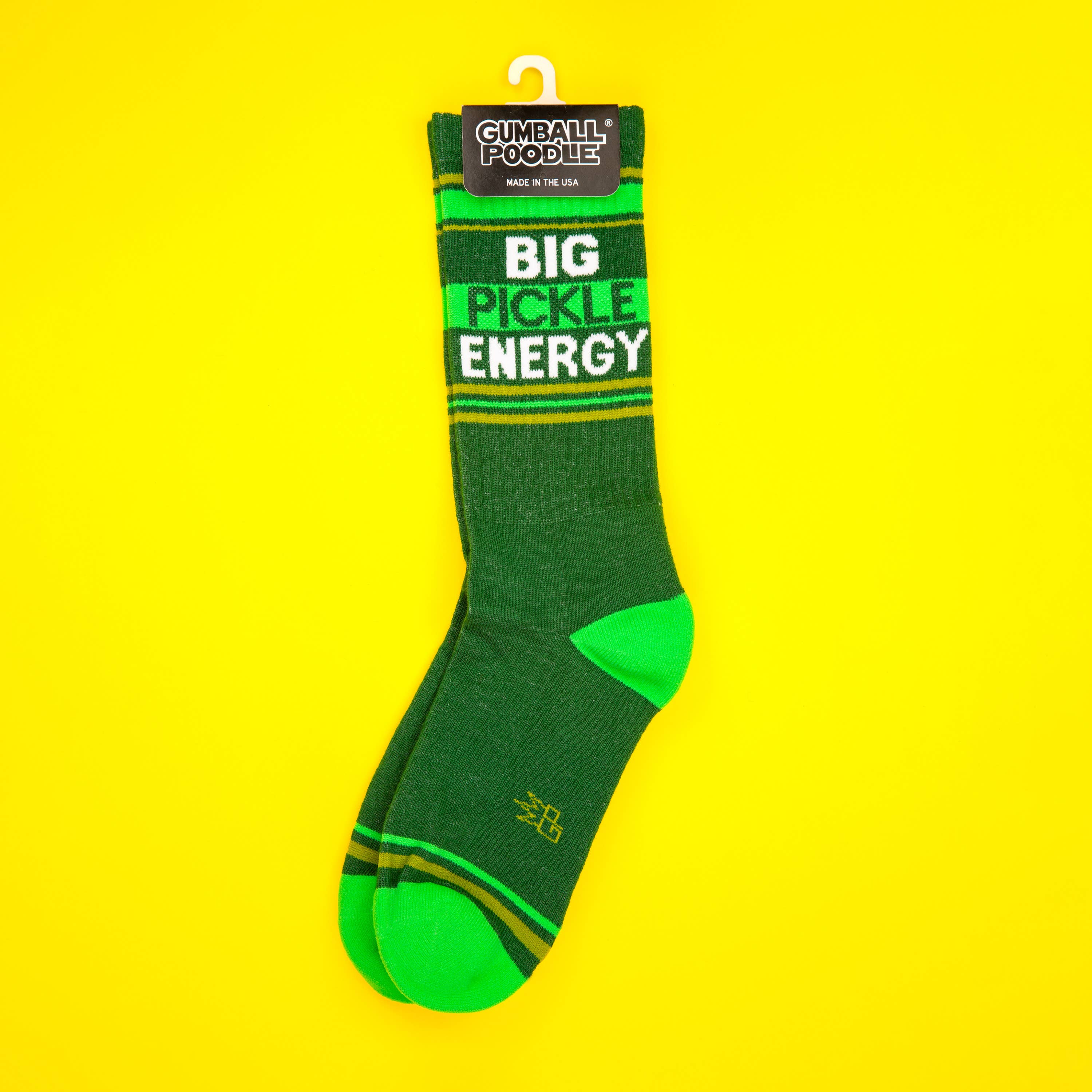 Gumball Poodle Gym Socks 'Big Pickle Energy' - Image 5