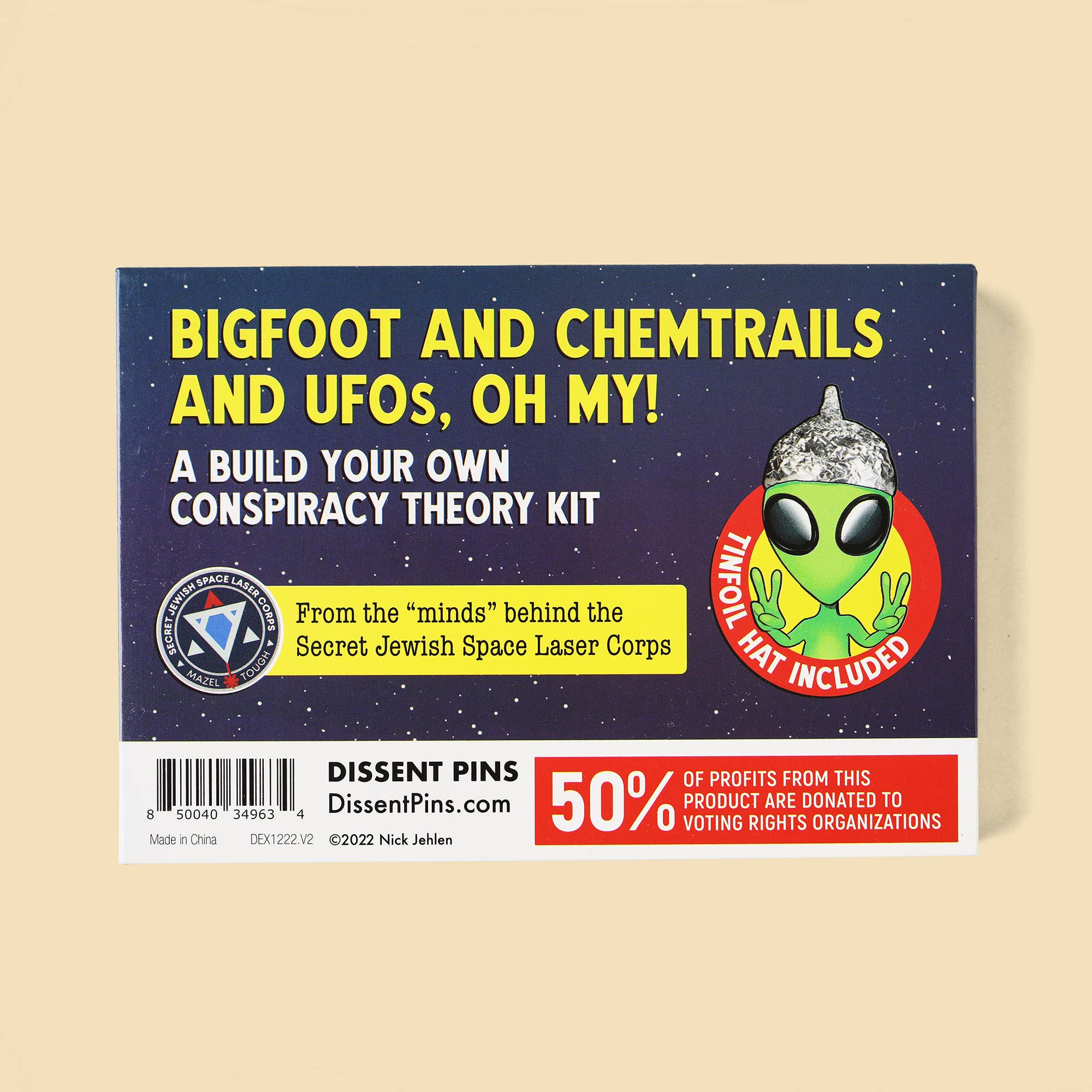 Bigfoot and Chemtrails and UFOs, Oh My! BYOCT Kit - Image 3