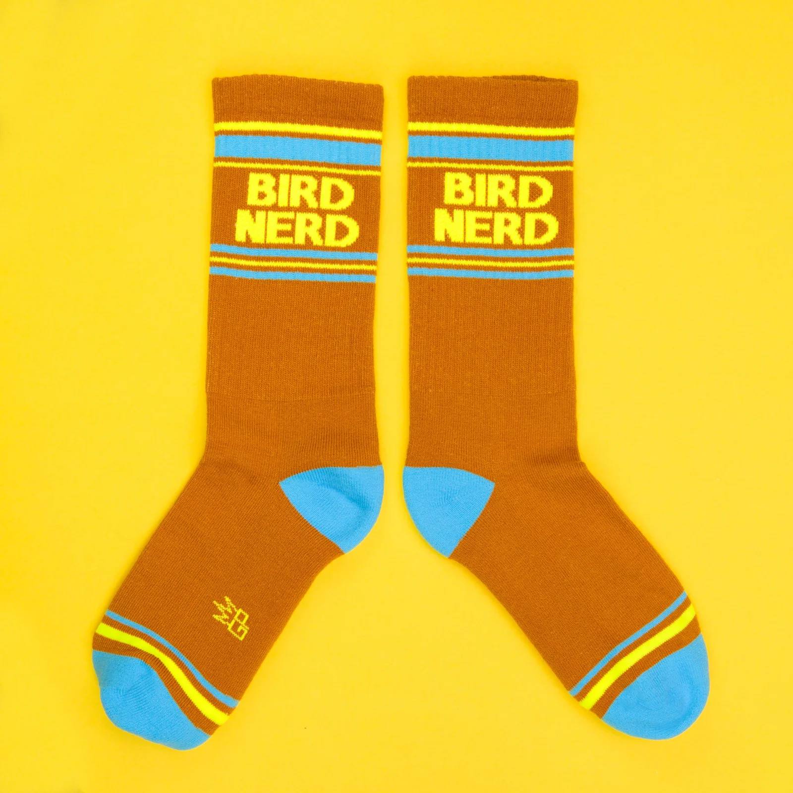 Gumball Poodle Gym Socks 'Bird Nerd' - Image 3