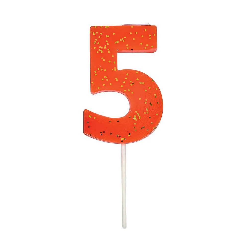 Meri Meri Glittered Number Birthday Candle - Image 5