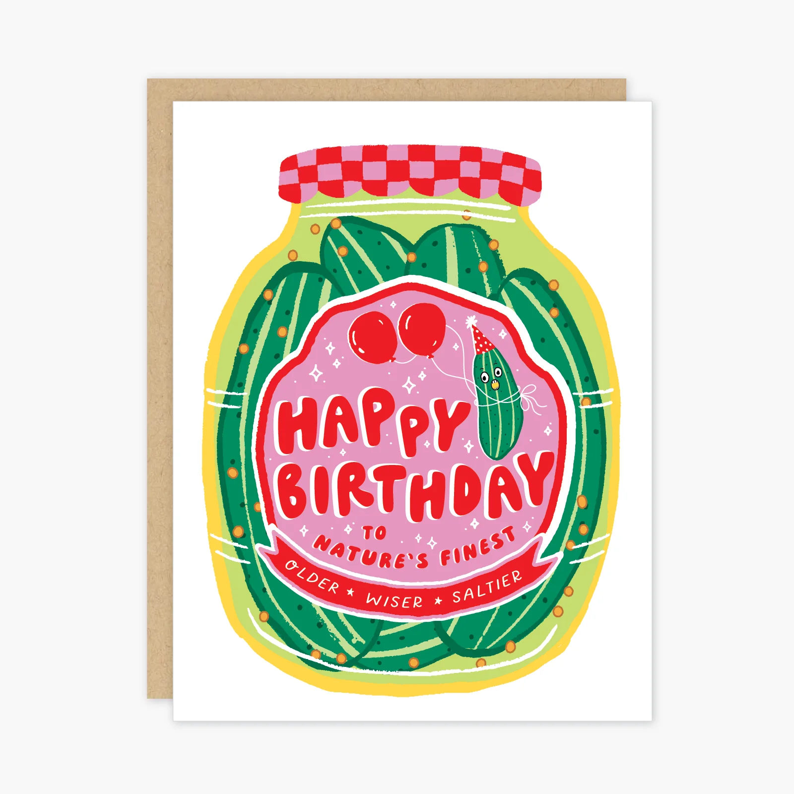 Pickle Jar - Birthday Card