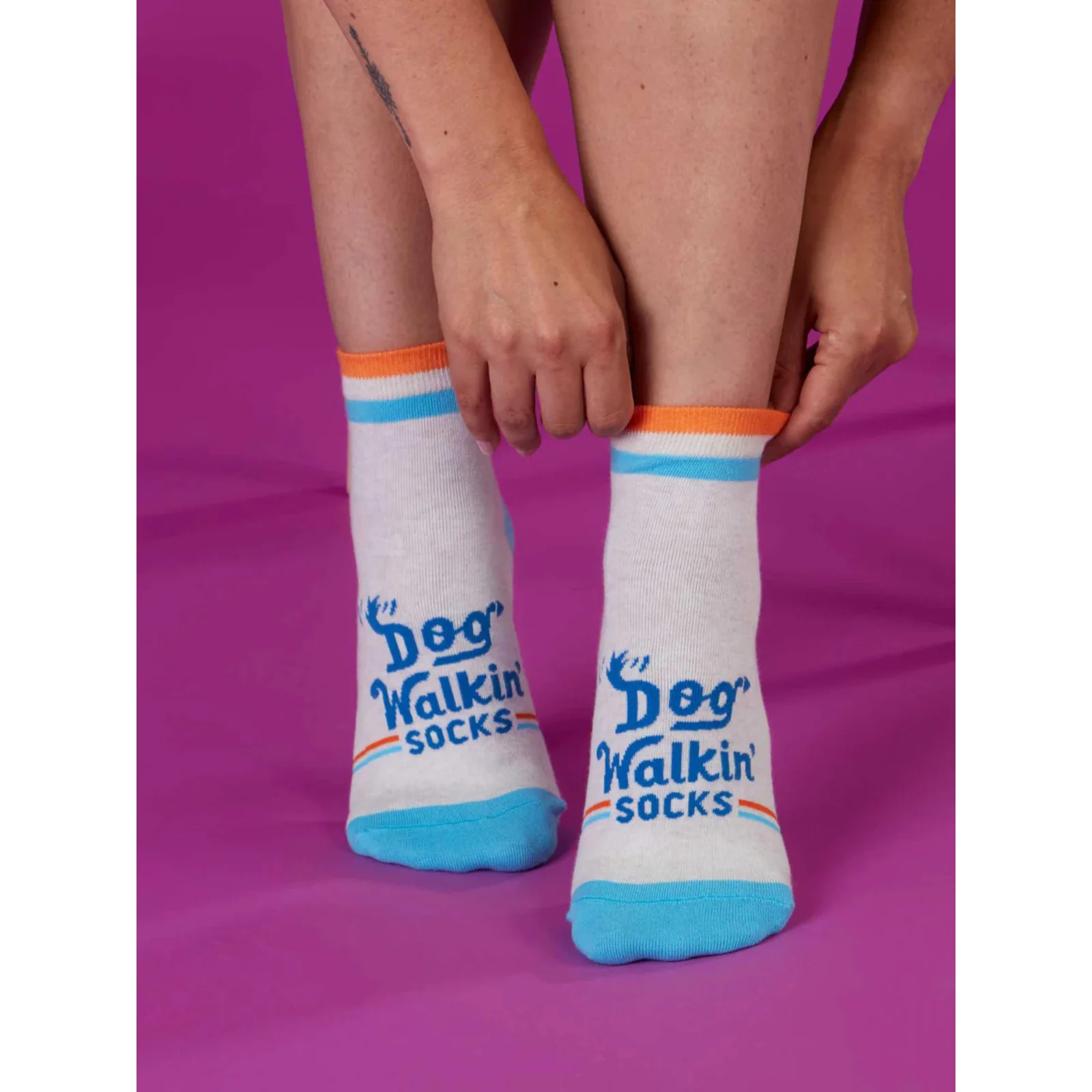 Blue Q Women's Ankle Socks 'Dog Walkin Socks' - Image 3