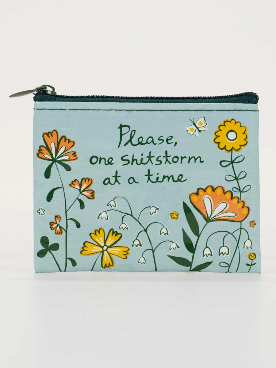 Blue Q Coin Purse Shitstorm