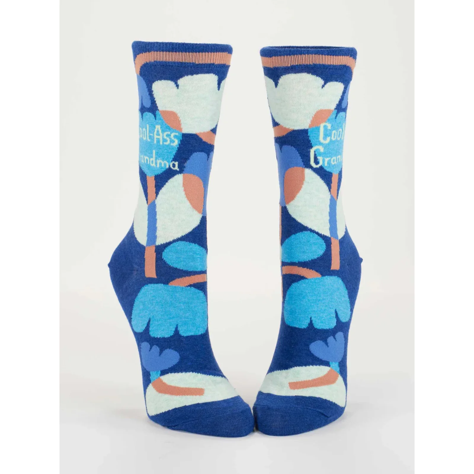 Blue Q Women's Crew Socks 'Cool Ass Grandma' - Image 2