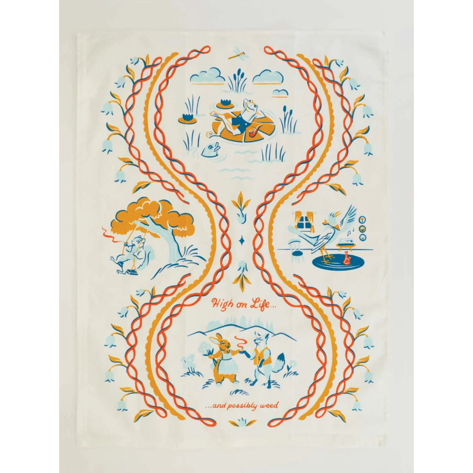 Blue Q Dish Towel High on Life - Image 2