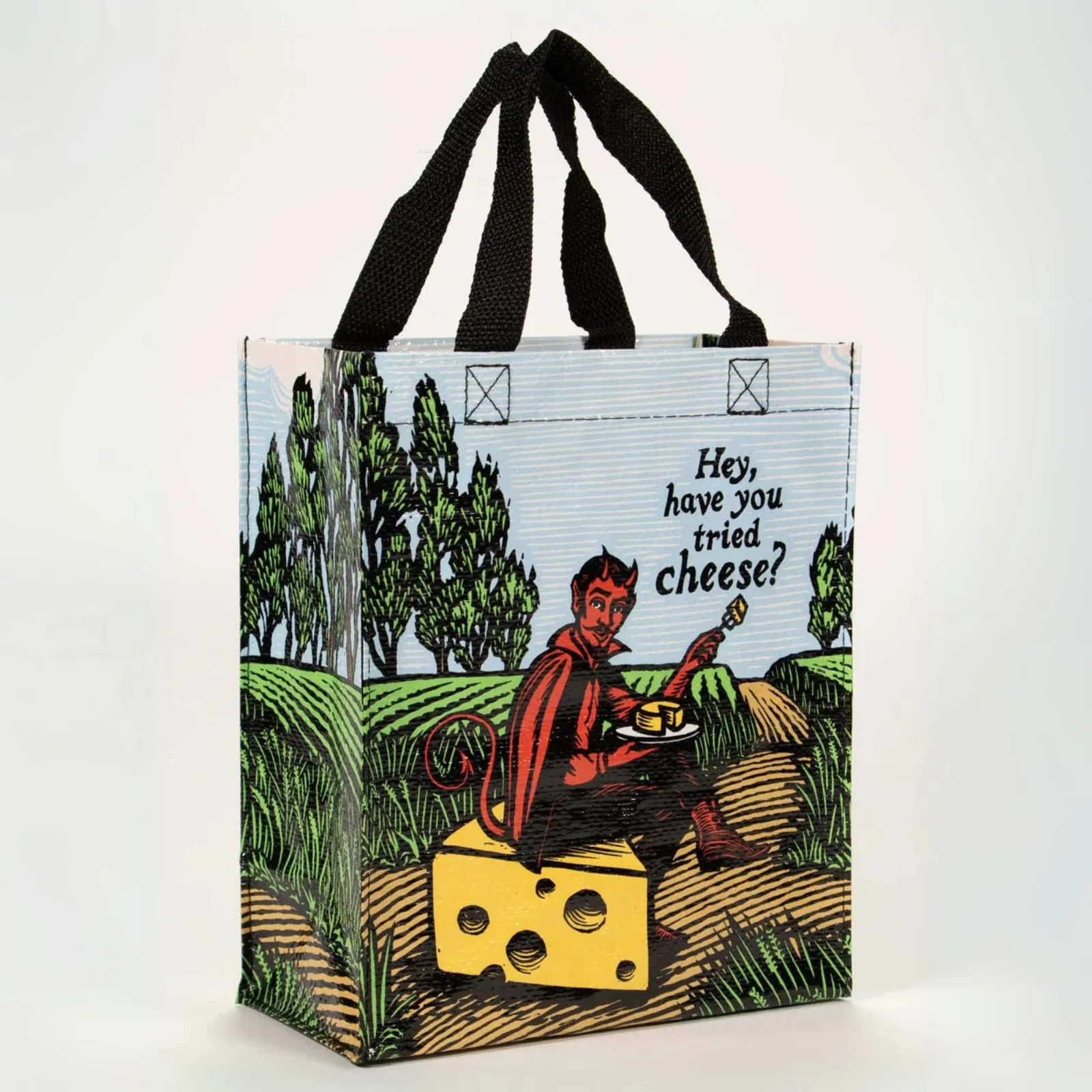 Blue Q Handy Tote 'Have You Tried Cheese?' - Image 2