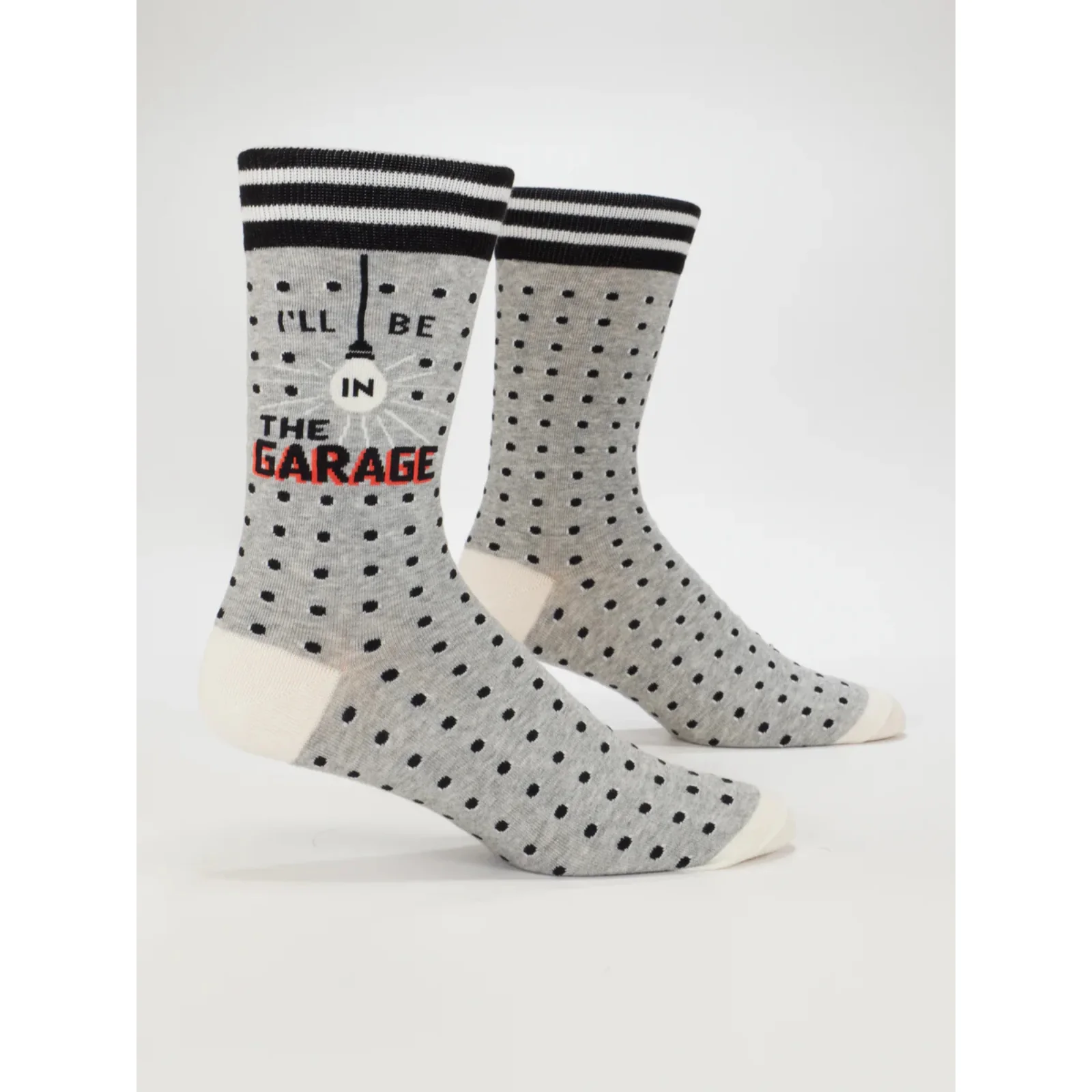 Blue Q Men's Socks I'll Be in the Garage