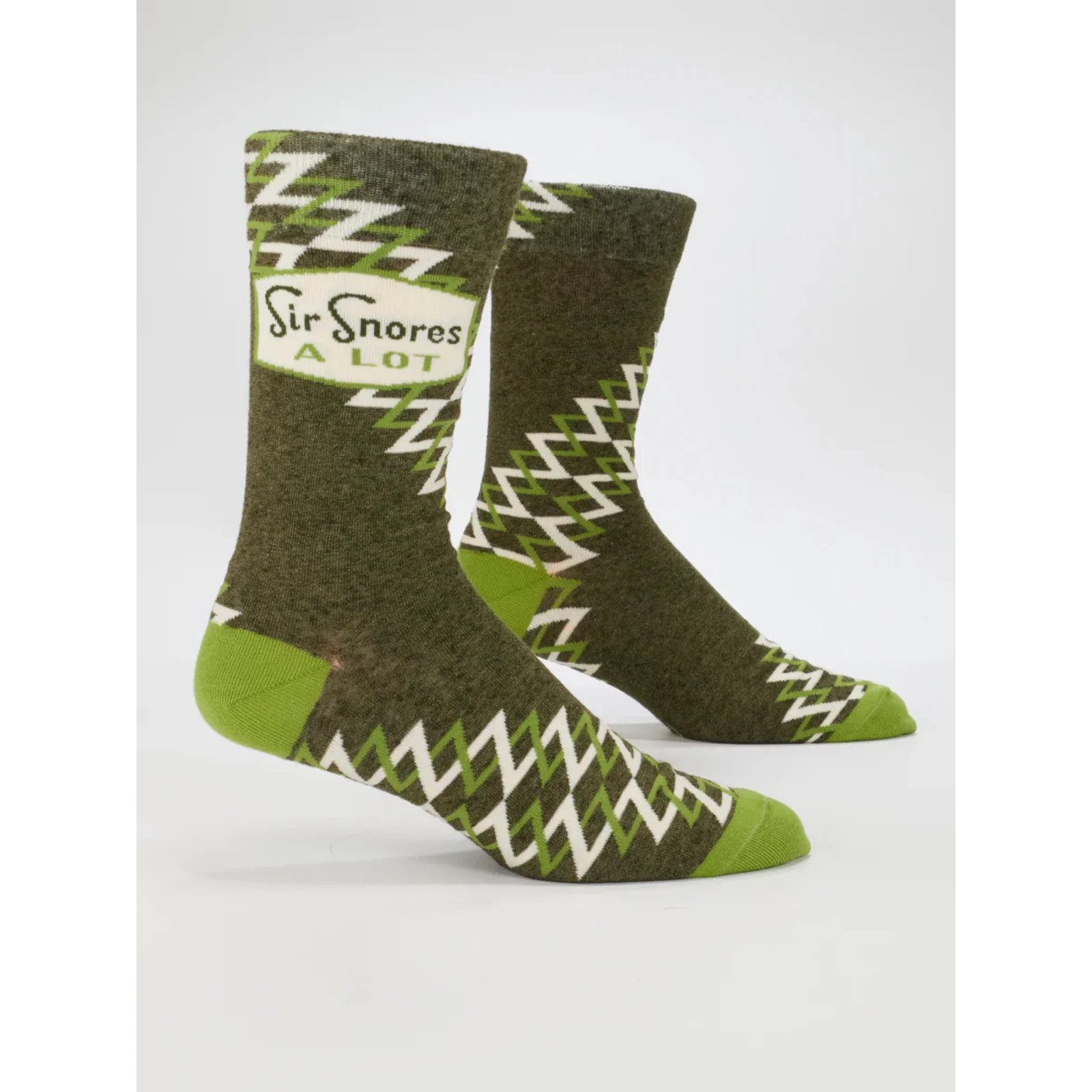 Blue Q Men's Socks Sir Snores a Lot