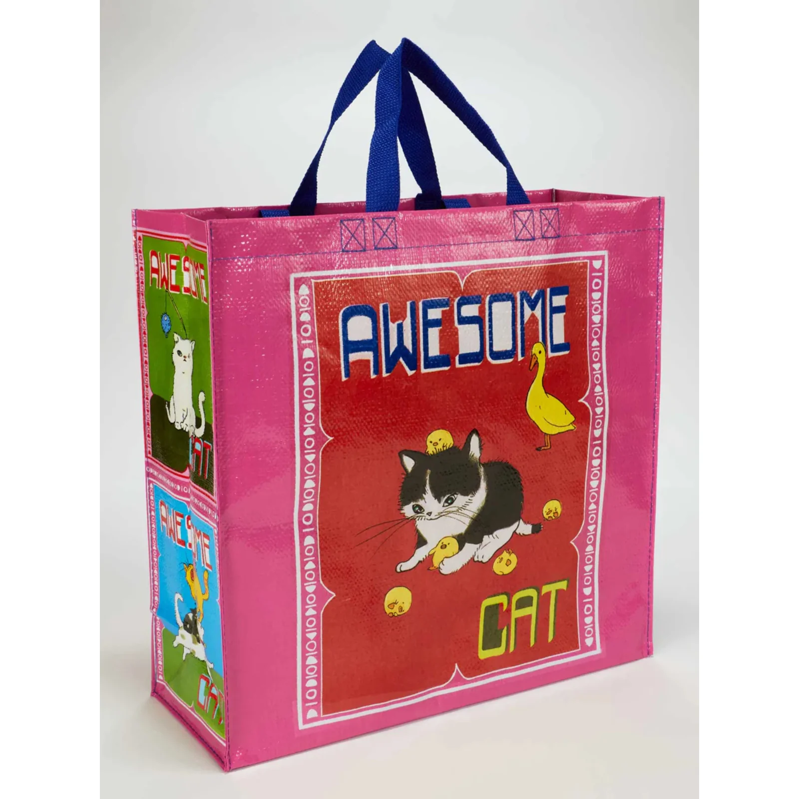 Blue Q Shopper Tote - Awesome Cats