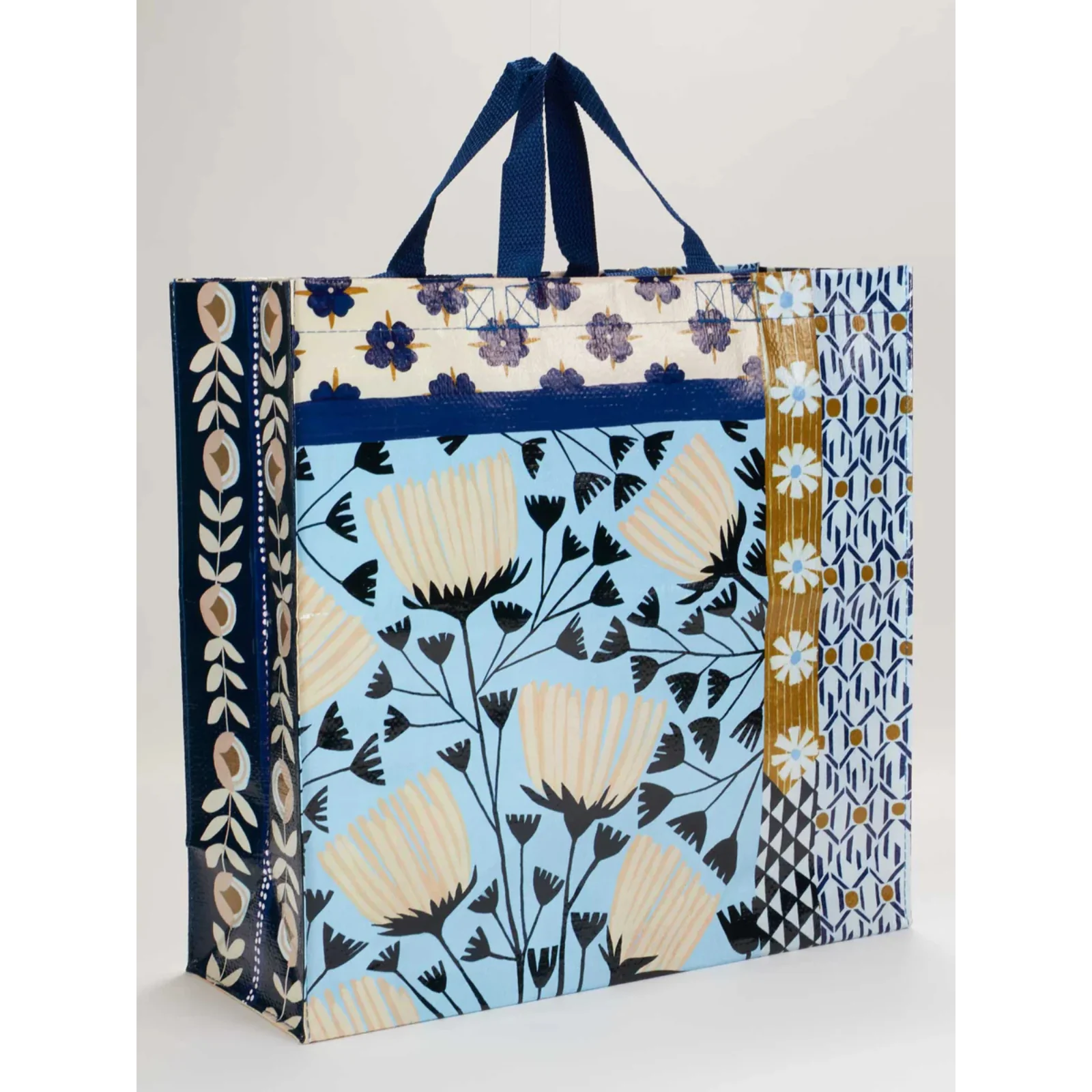 Blue Q Shopper Tote - Patchwork