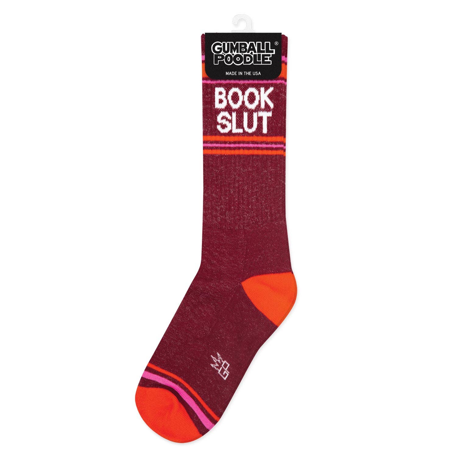 Gumball Poodle Gym Socks 'Book Slut' - Image 3