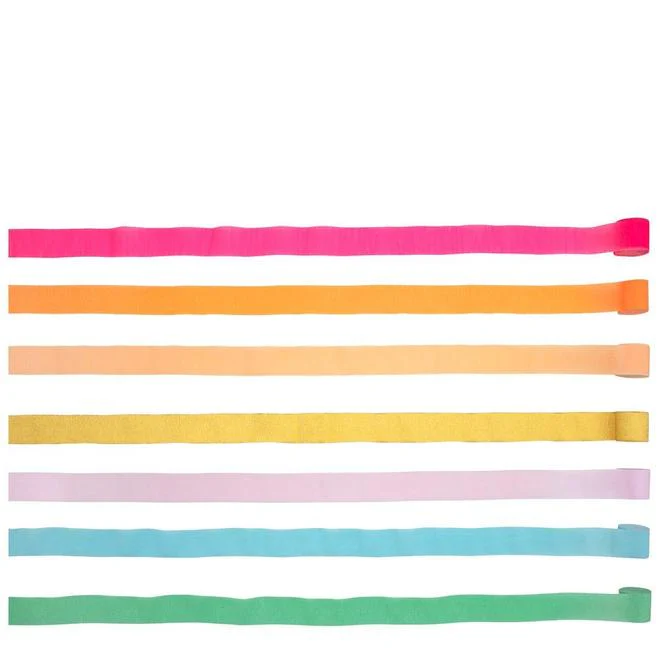 Bright Crepe Paper Streamers - Image 4