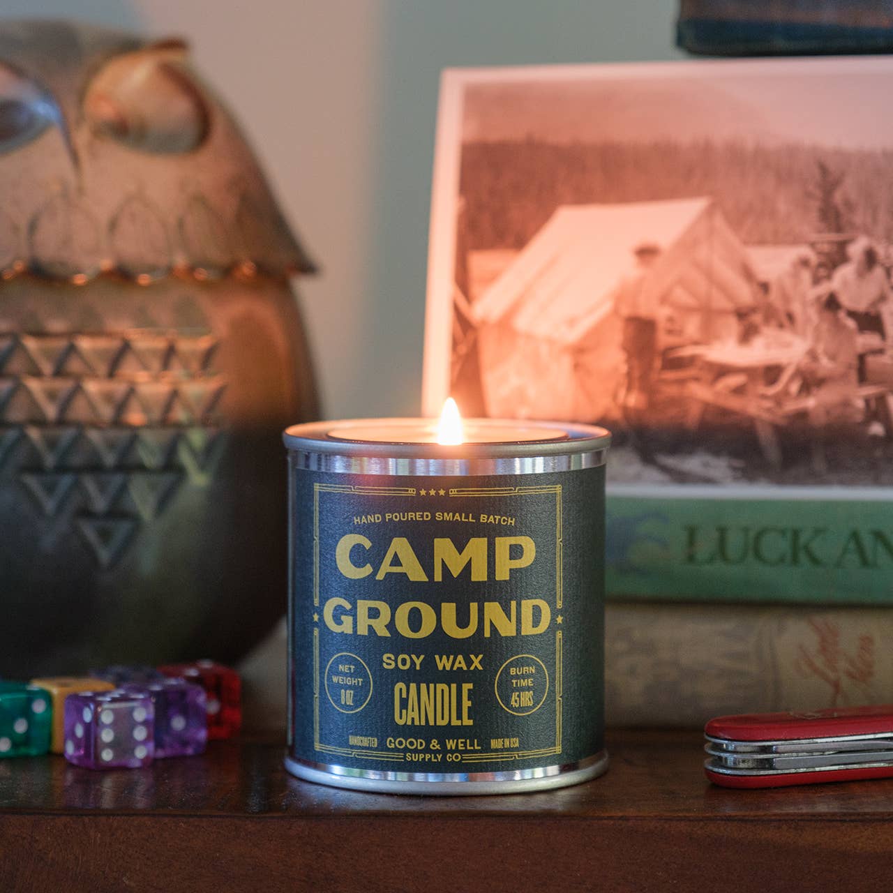 Good & Well Happy Place Candle - Campground - Image 2
