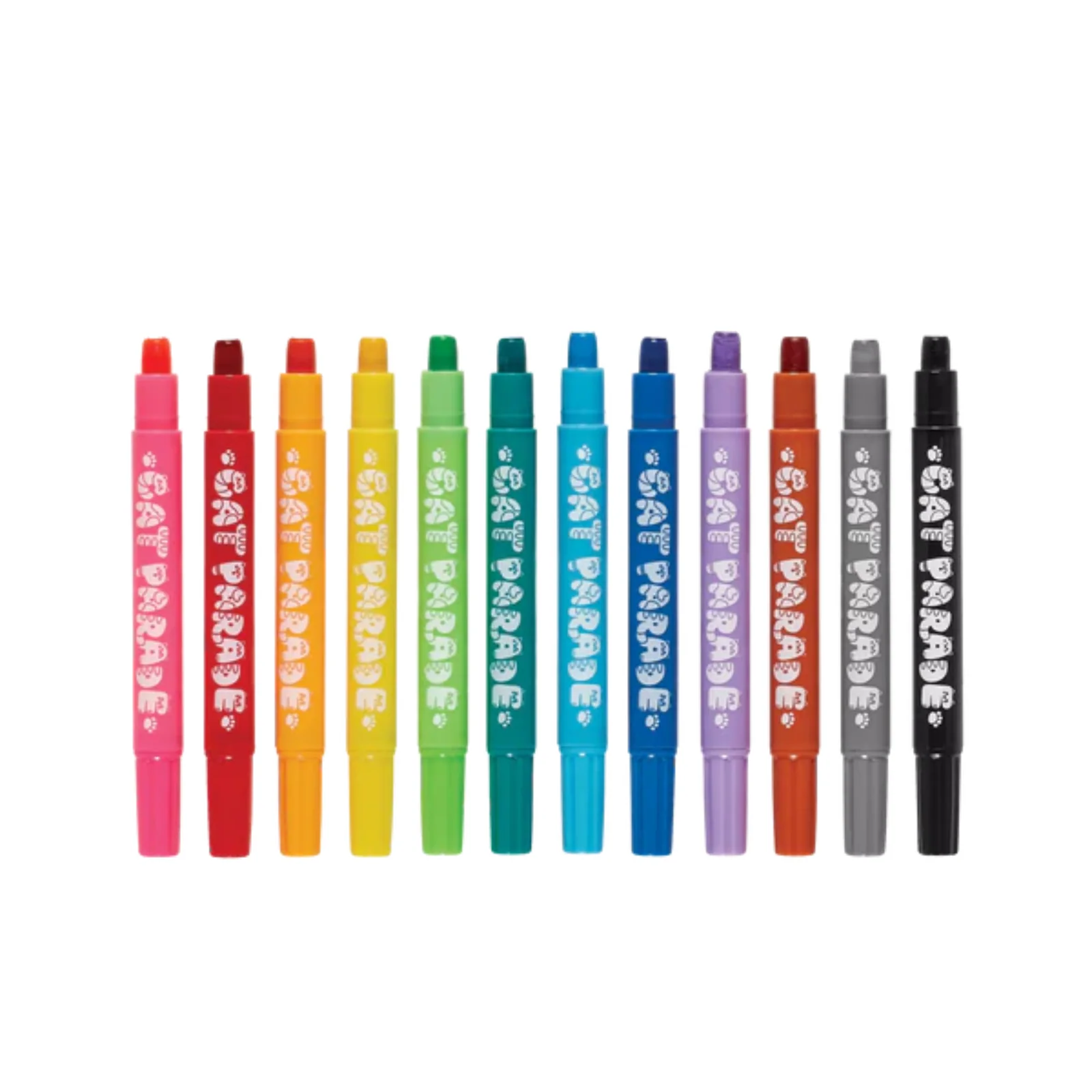 Cat Parade Gel Crayons - Set of 12 - Image 3