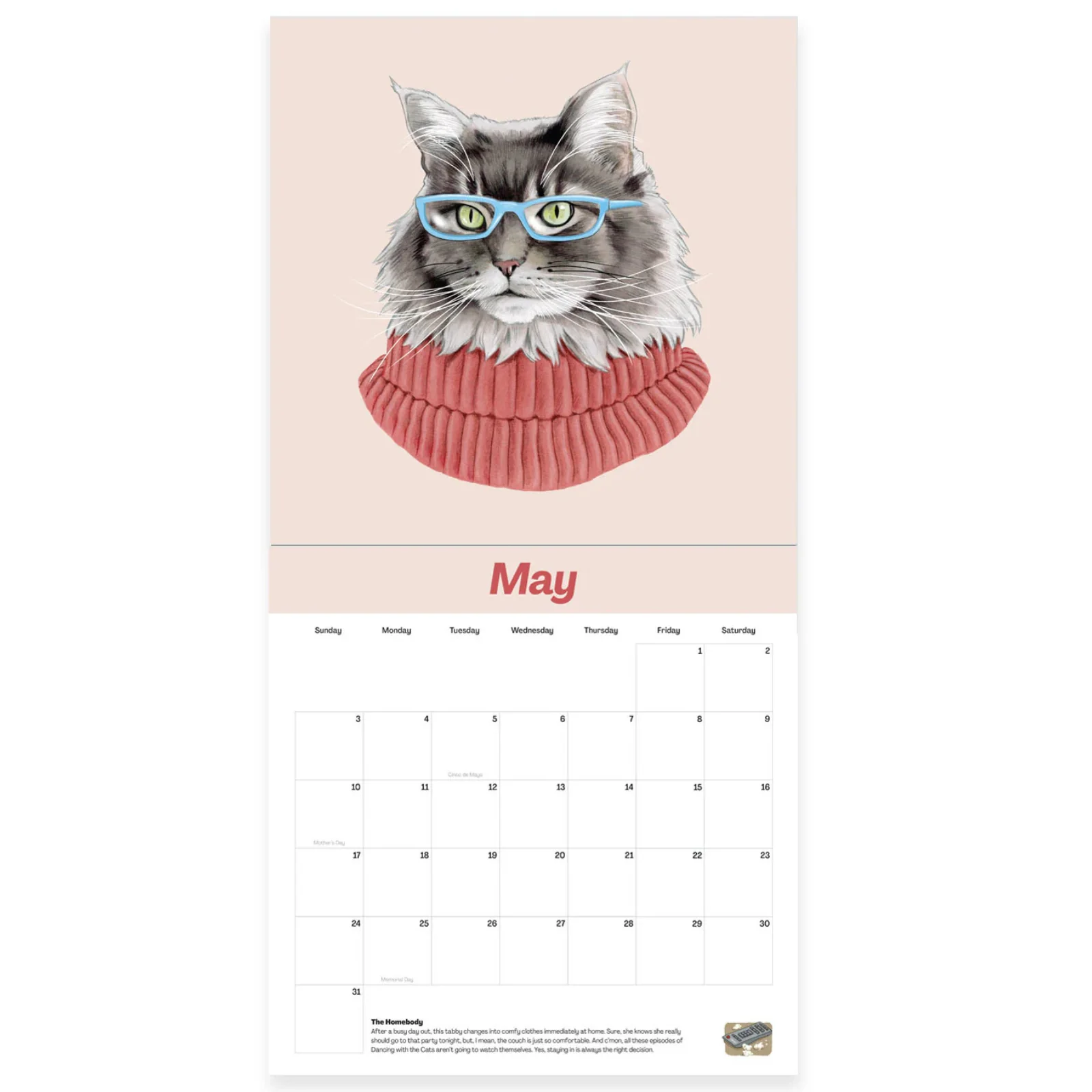 Cats Cats Cats! 2026 Wall Calendar - Image 2