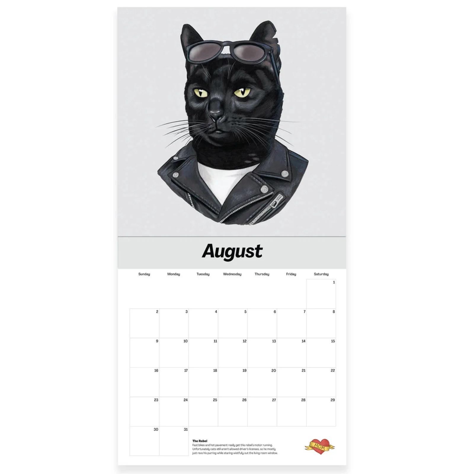 Cats Cats Cats! 2026 Wall Calendar - Image 3