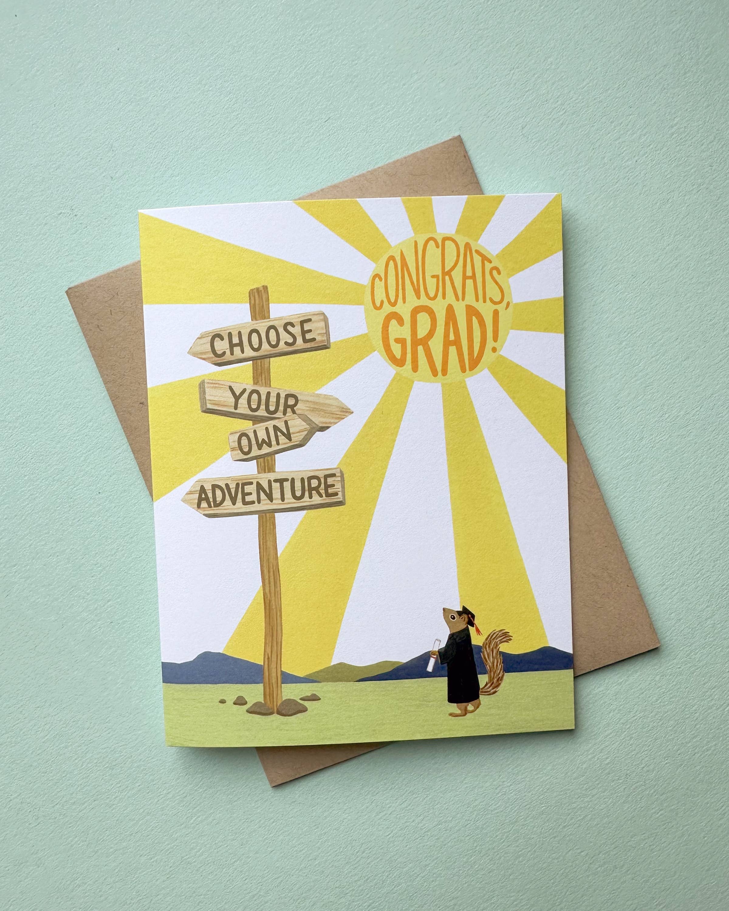 Choose Your Adventure Graduation Card - Image 2