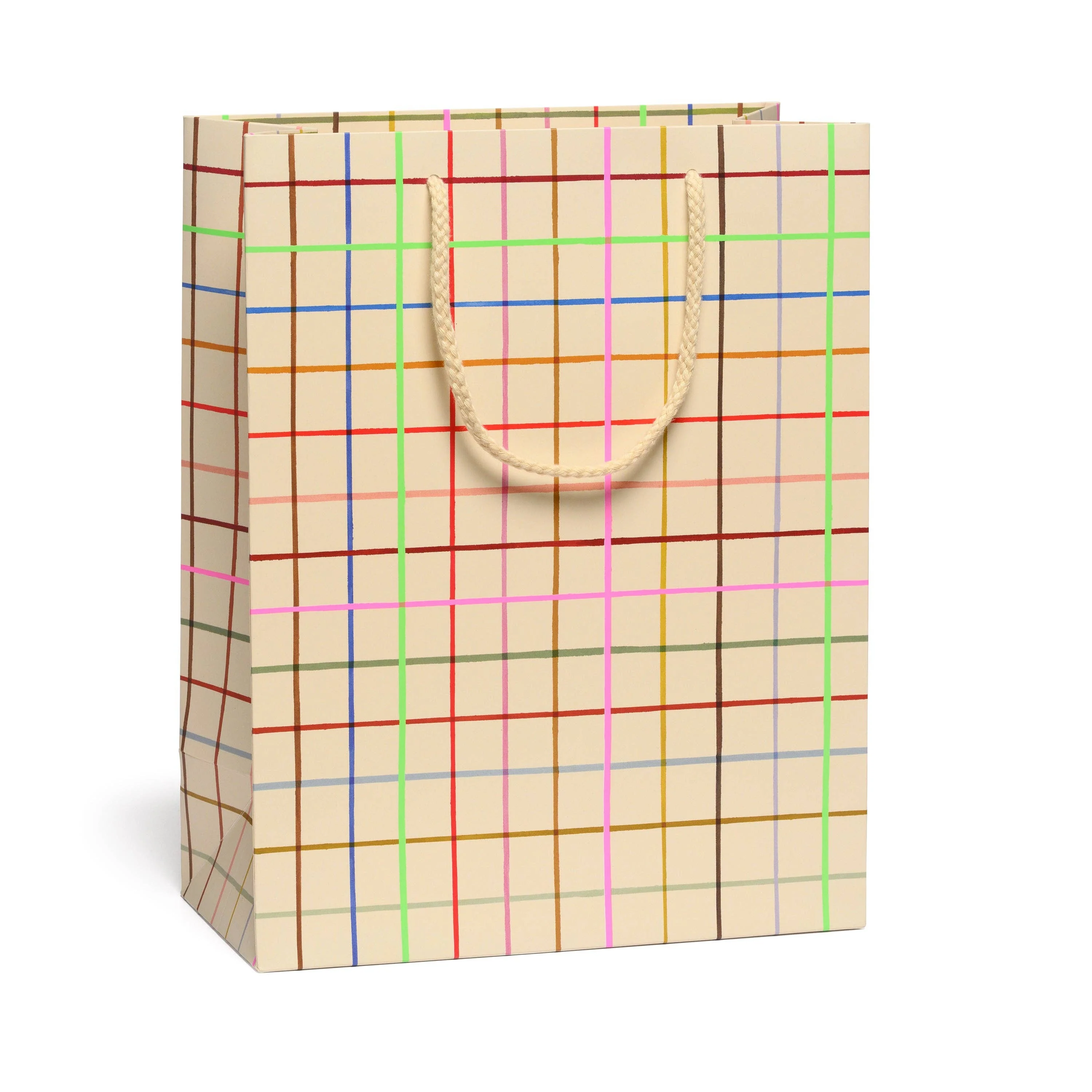 Color Grid Gift Bags - Image 2