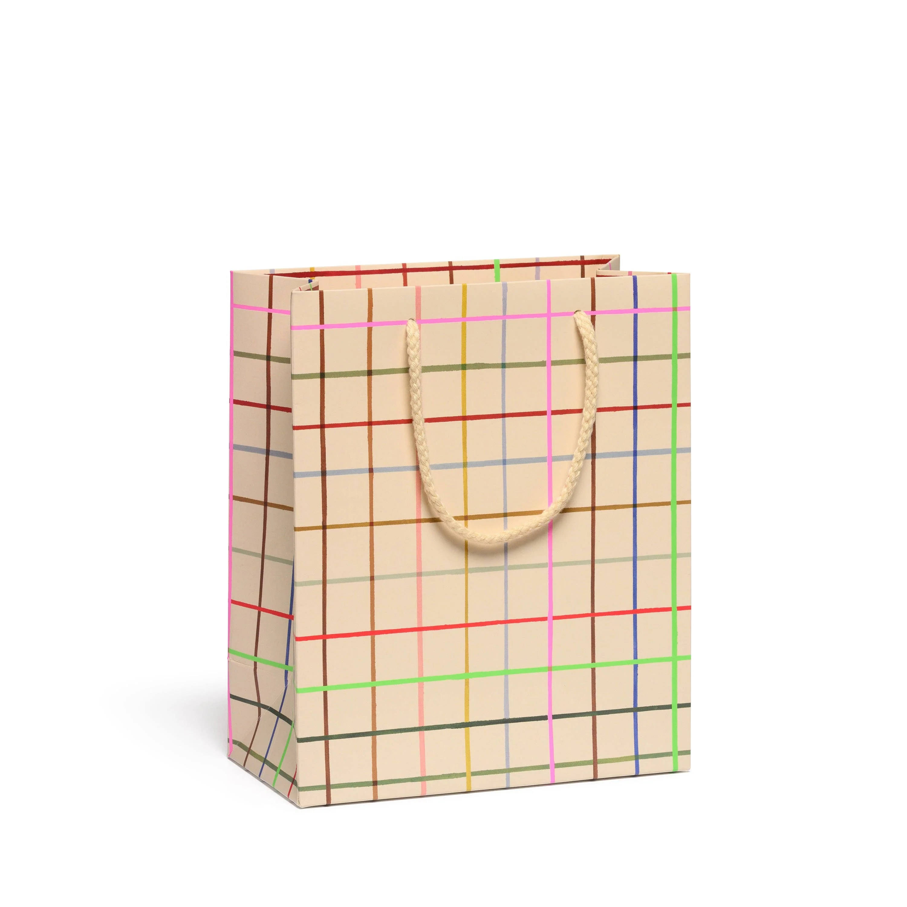 Color Grid Gift Bags - Image 3