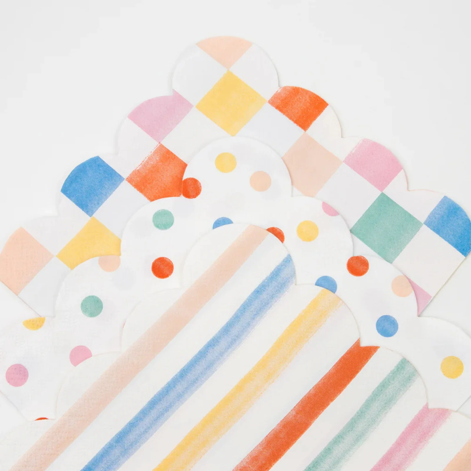 Meri Meri Colorful Pattern Small Napkins - Image 2