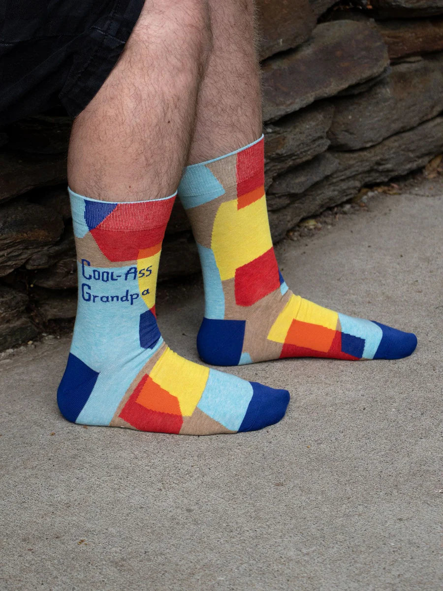 Blue Q Men's Socks 'Cool Ass Grandpa' - Image 2