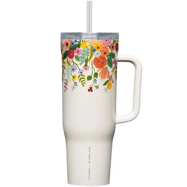 Corkcicle 40oz. Rifle Cruiser - Garden Party Cream