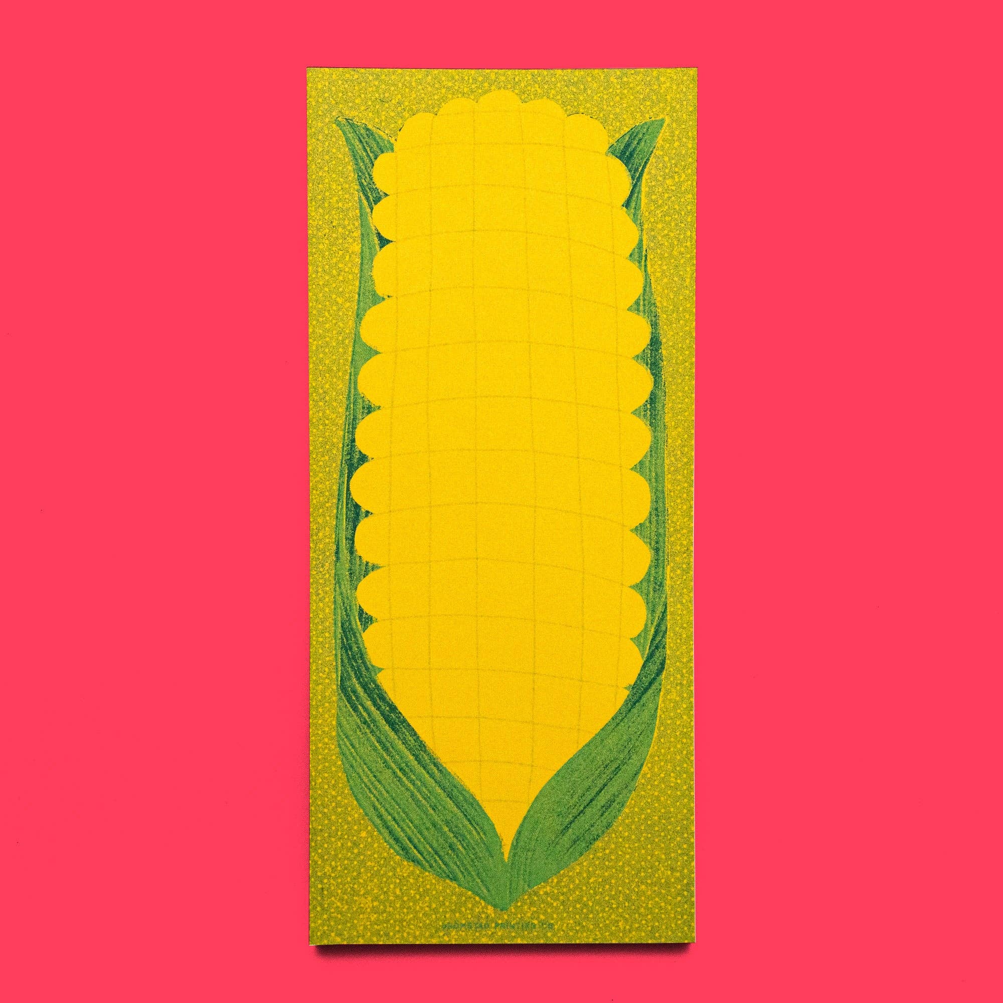 Corn - Risograph Notepad