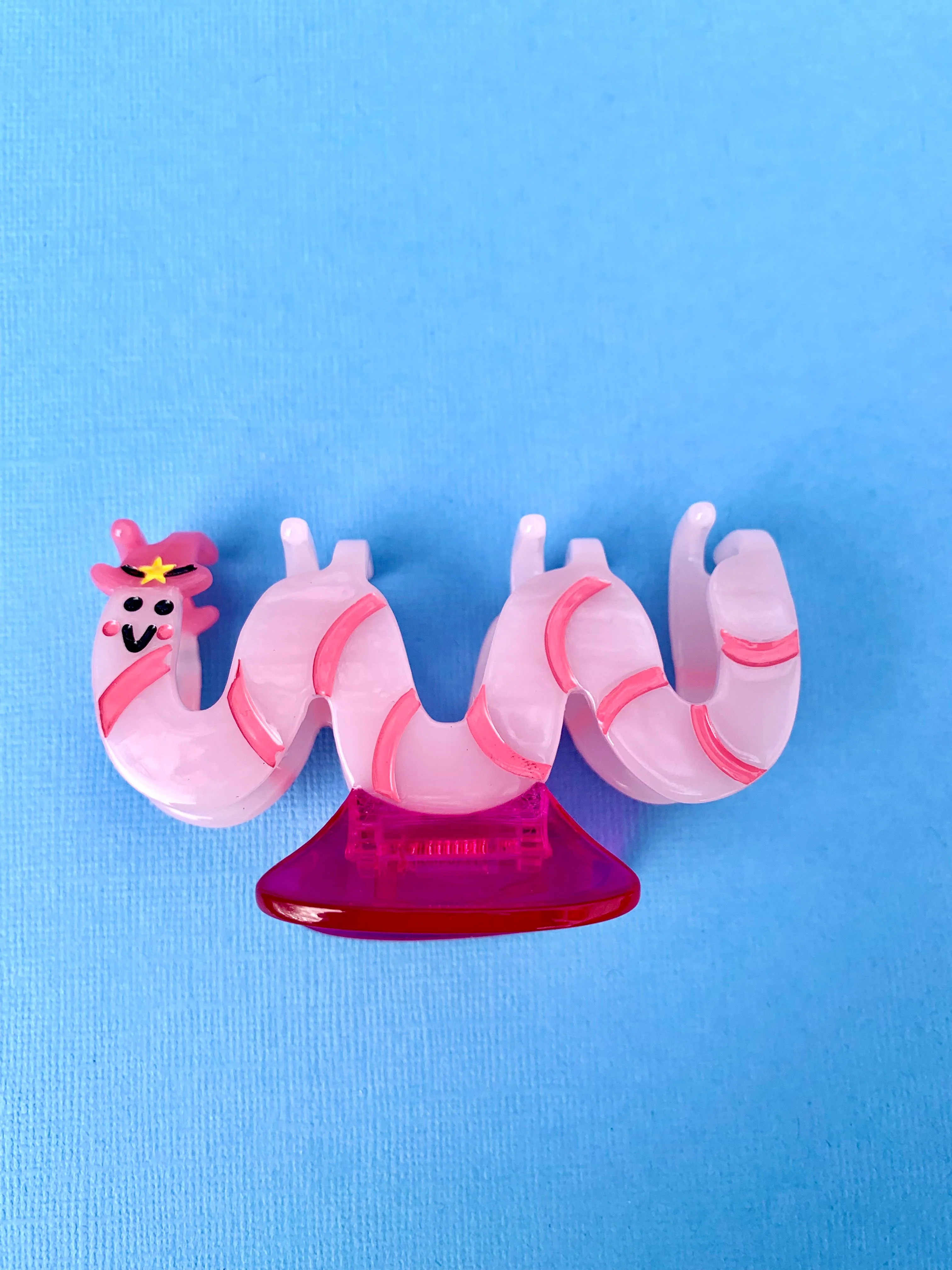 Cowboy Worm Hair Claw