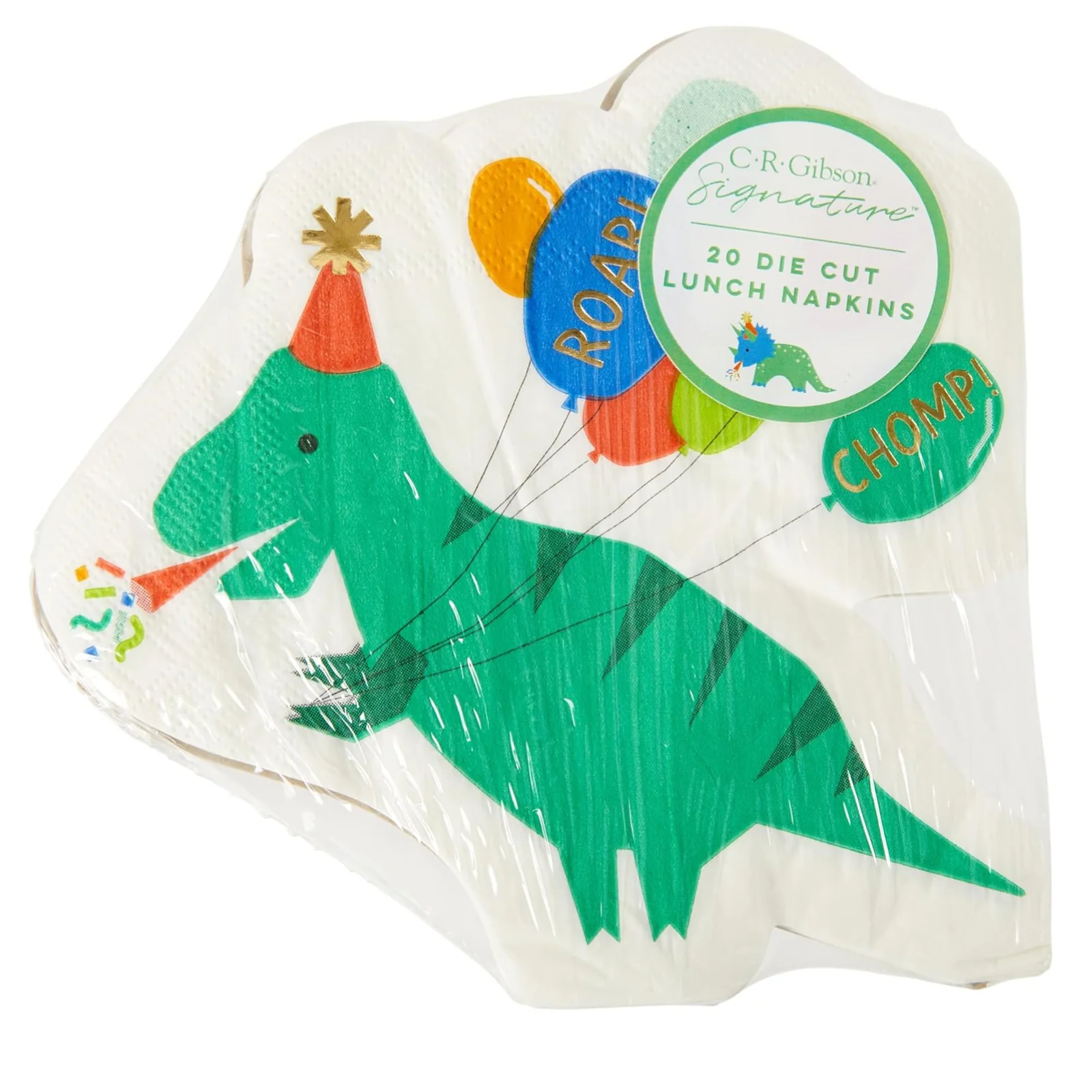 Dino Party Die Cut Napkin - Image 4