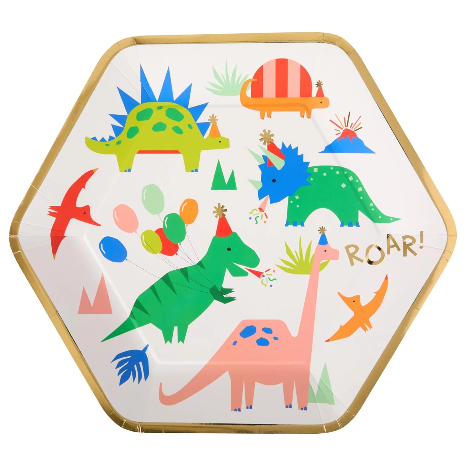 Dino Party Dinner Plate - Image 2