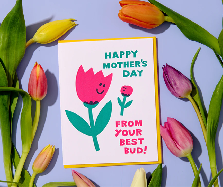 Mother's Day Card - Best Bud - Image 2
