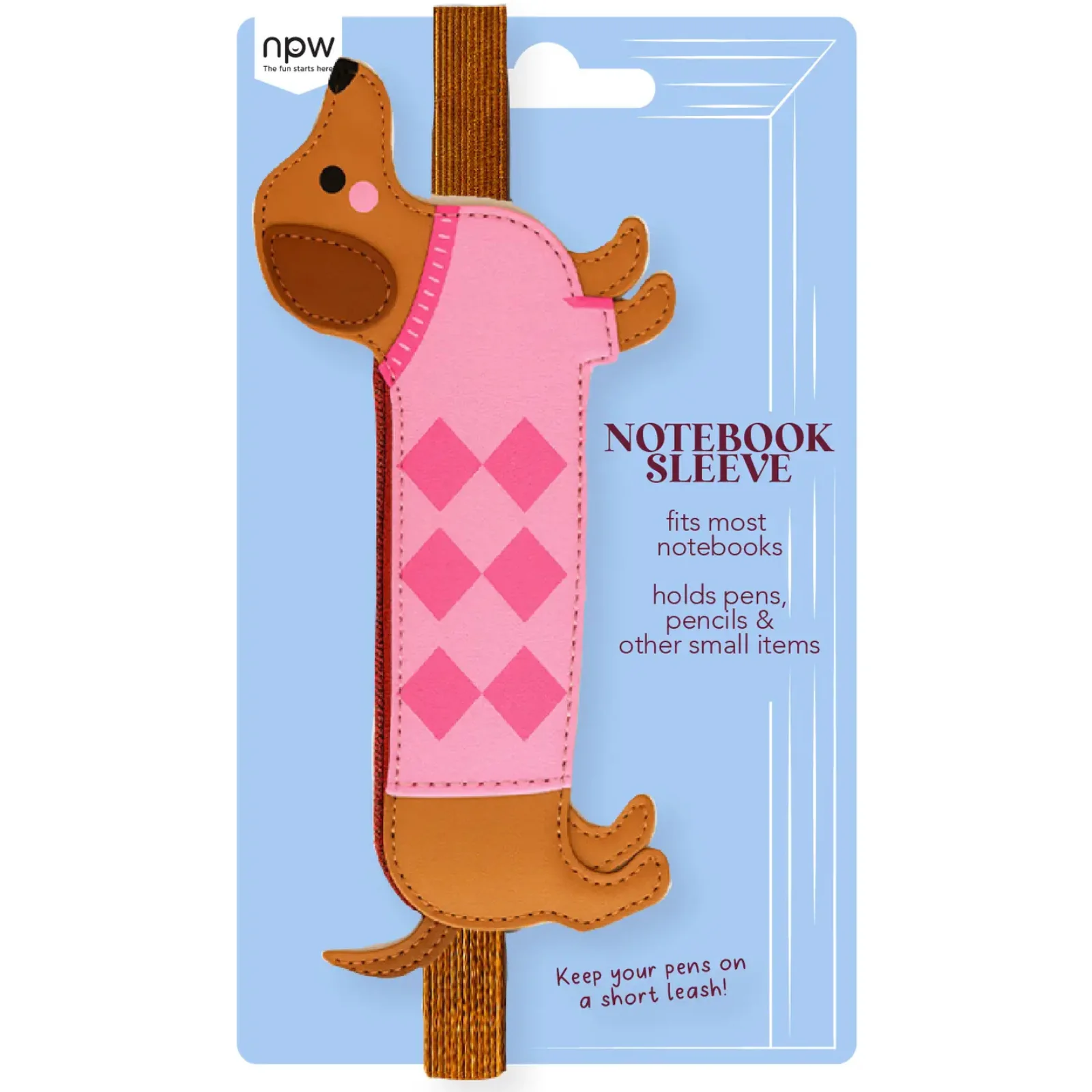 Dachshund Bookmark Sleeve