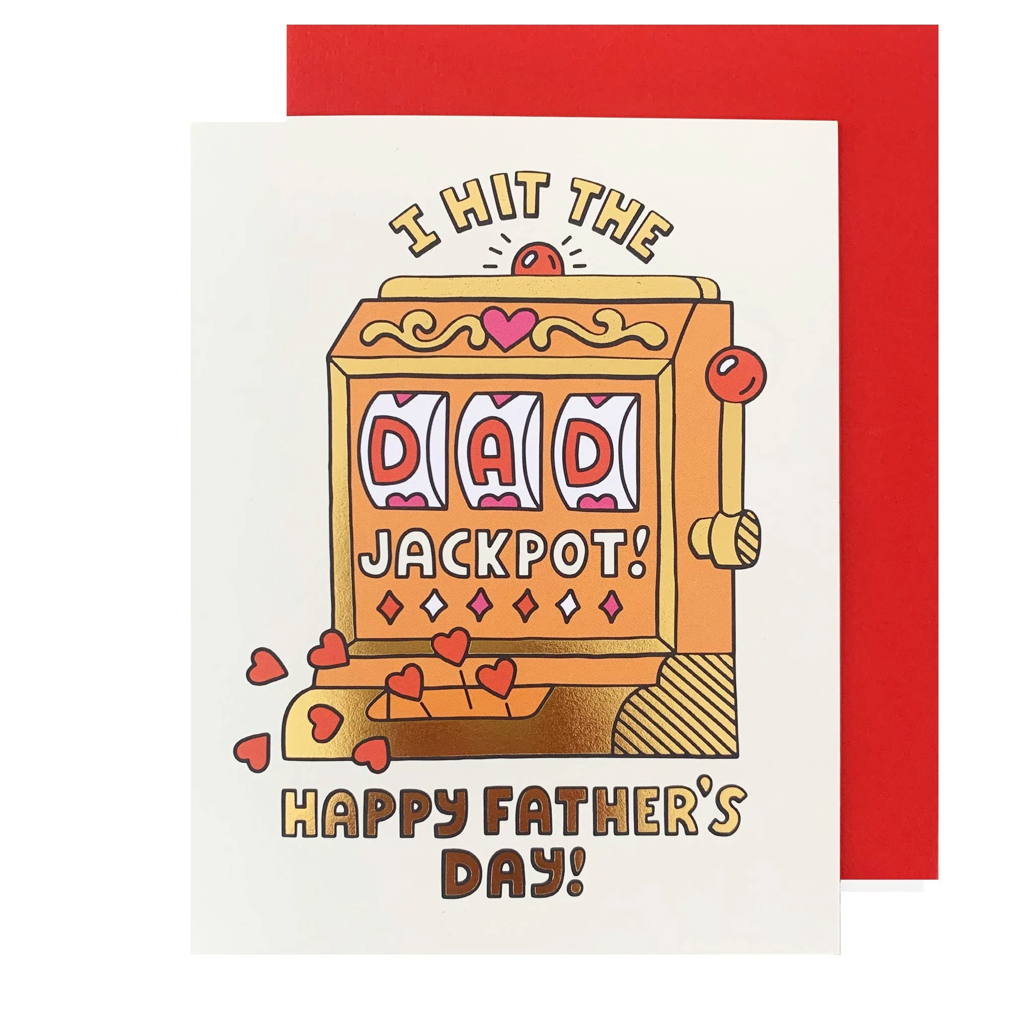 The Social Type Father's Day Card Dad Jackpot