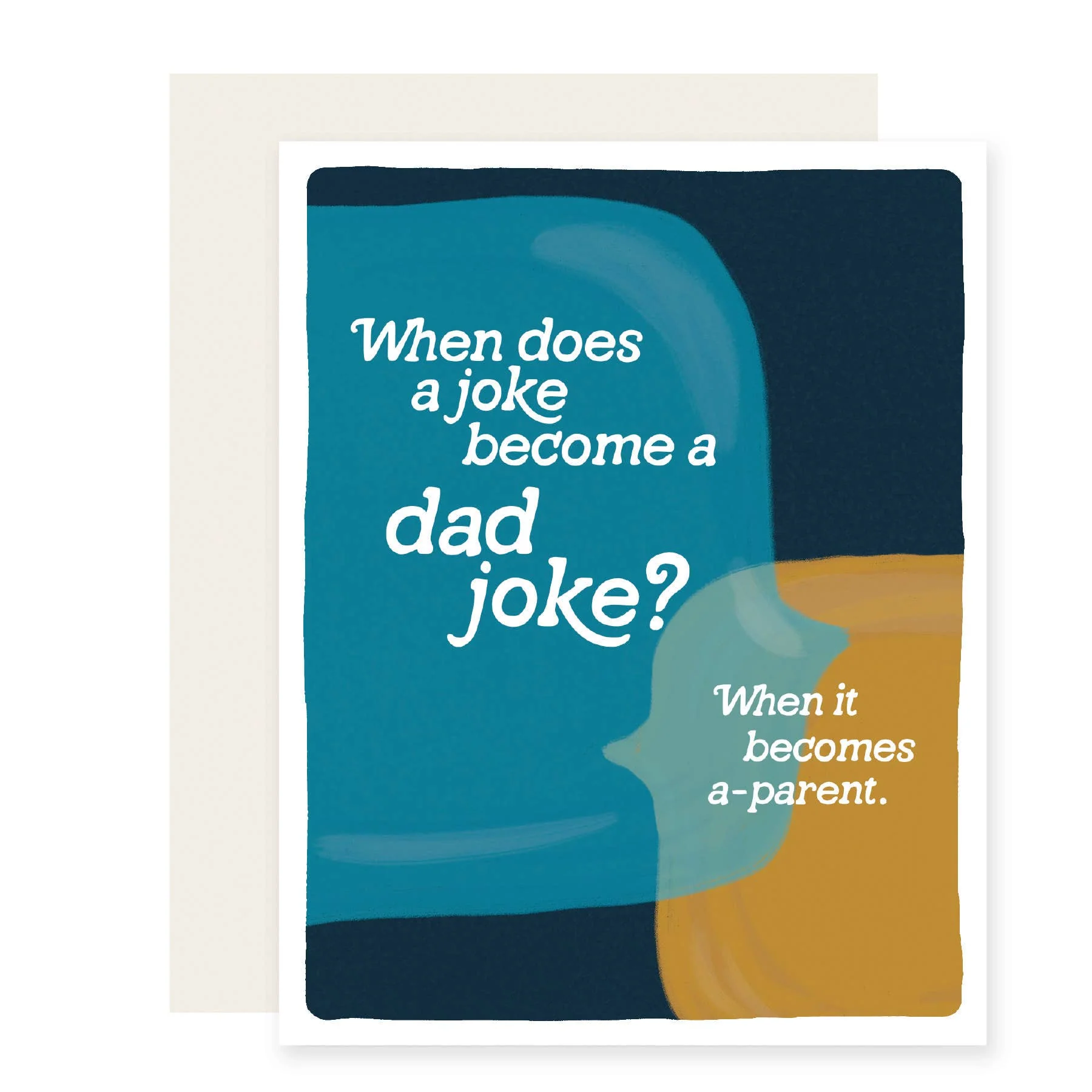 Dad Joke A-parent - Father's Day Card