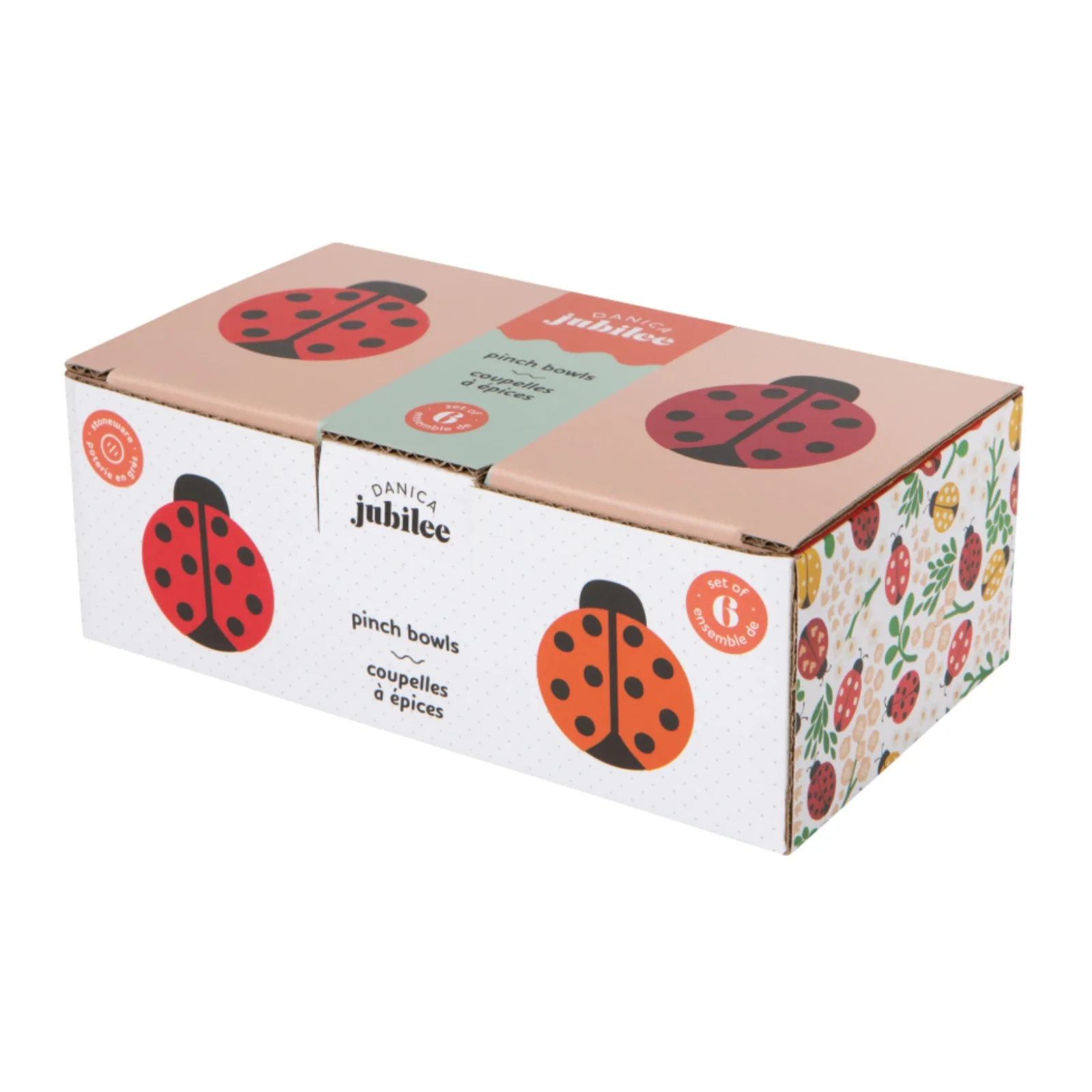 Danica & Now Designs Ladybug Pinch Bowl Set - Image 2