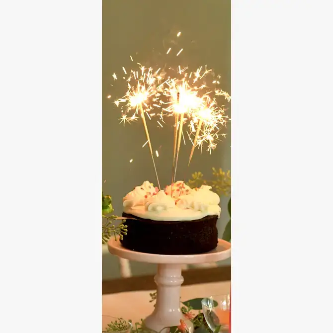 Deluxe 12" Sparklers - Top Hat Party - Tube of 8 - Image 3