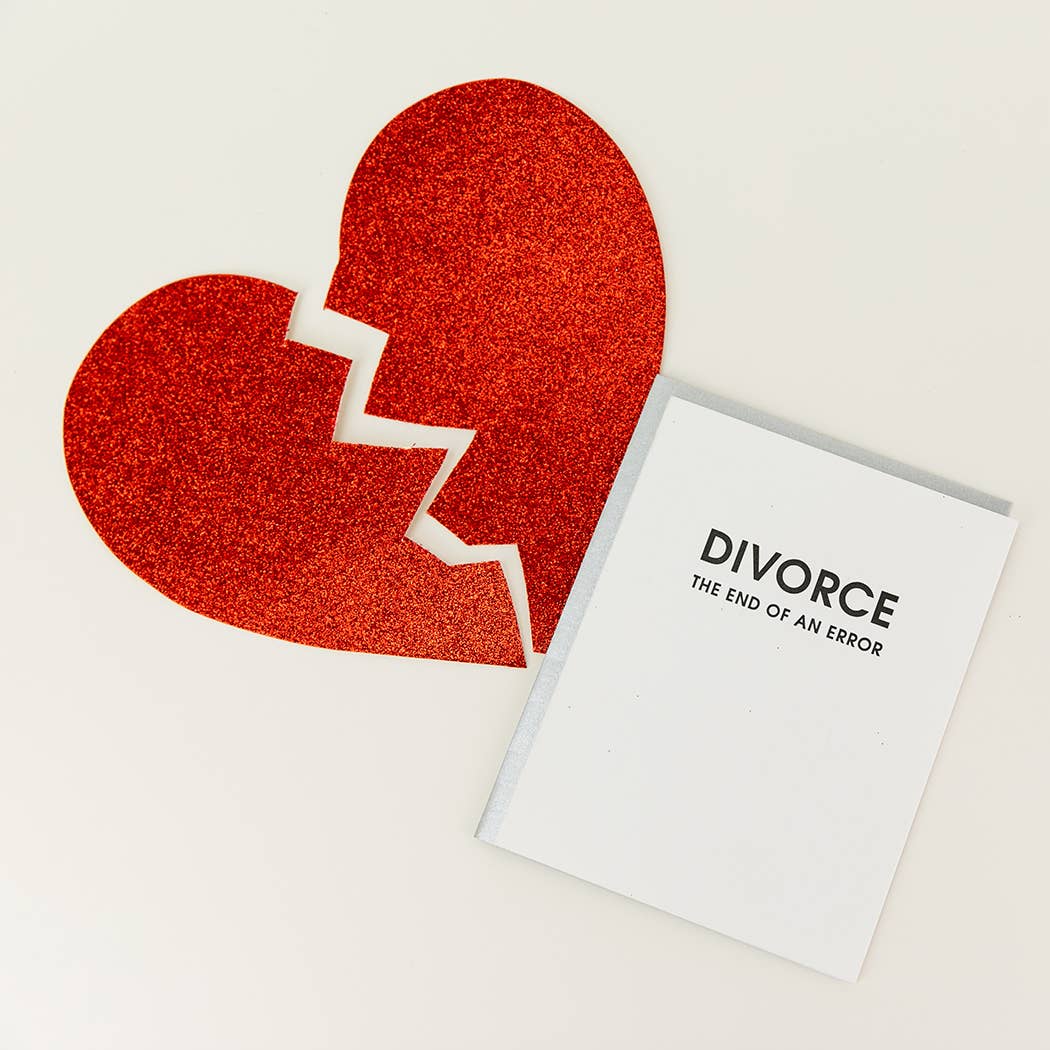 Divorce: End of an Error - Divorce/Break-Up Card - Image 3